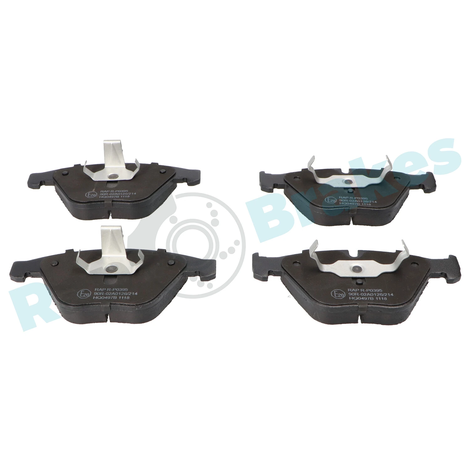 Brake Pad Set, disc brake R-P0395