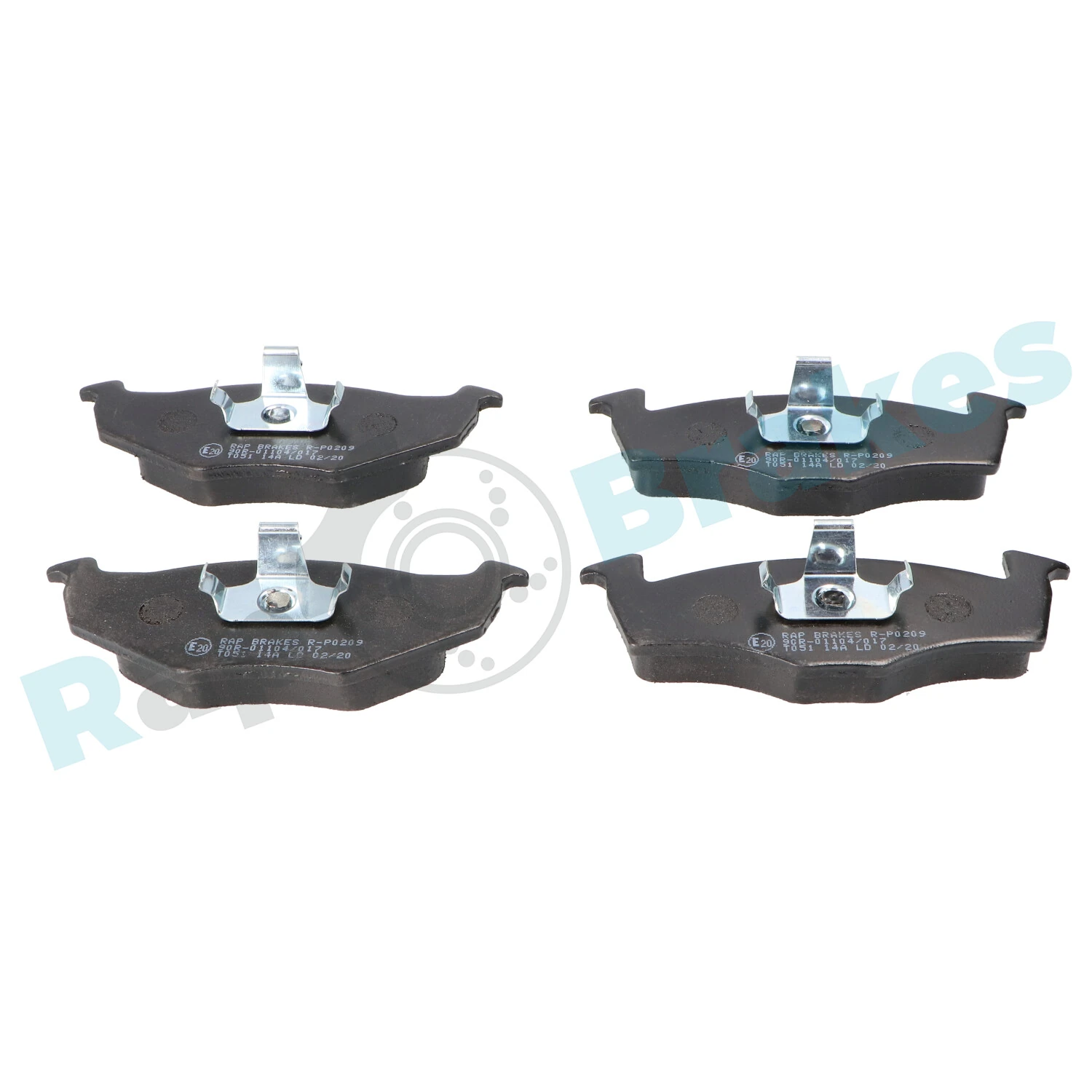 Brake Pad Set, disc brake R-P0209