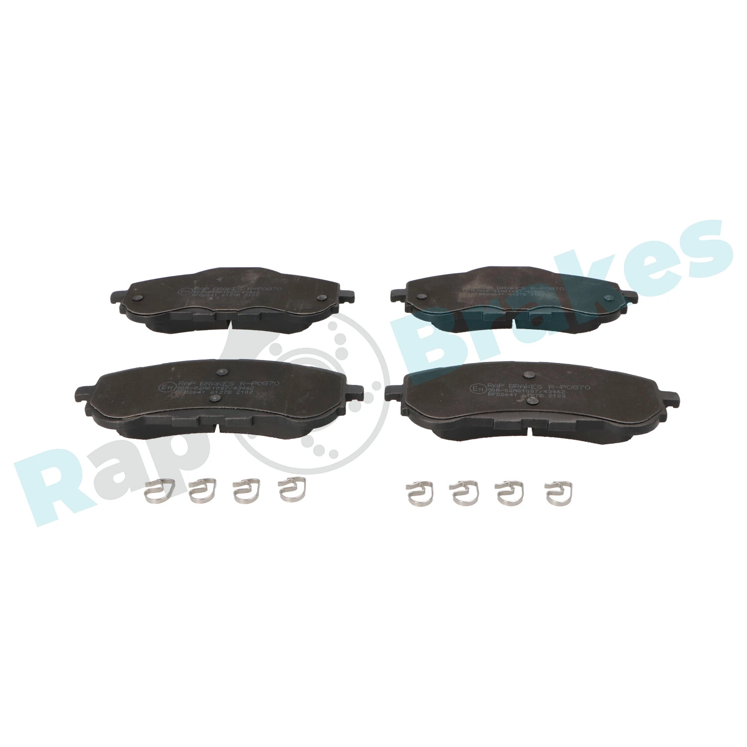 Brake Pad Set, disc brake R-P0870