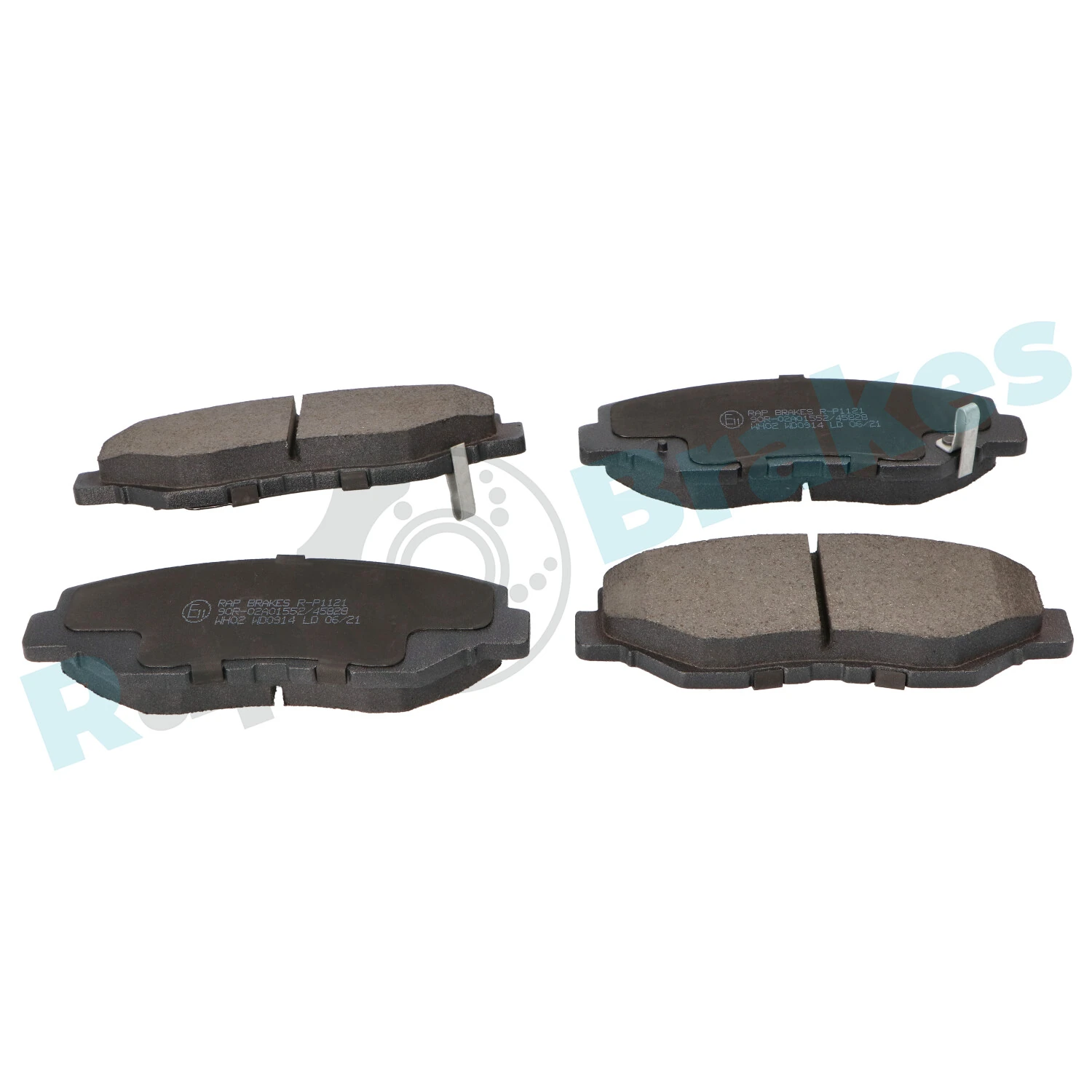 Brake Pad Set, disc brake R-P1121