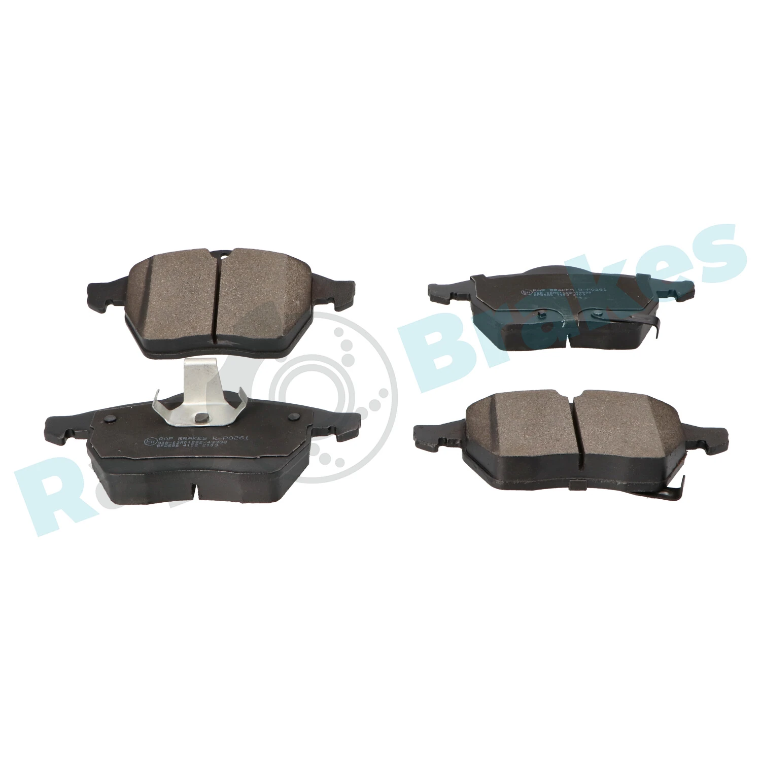 Brake Pad Set, disc brake R-P0261