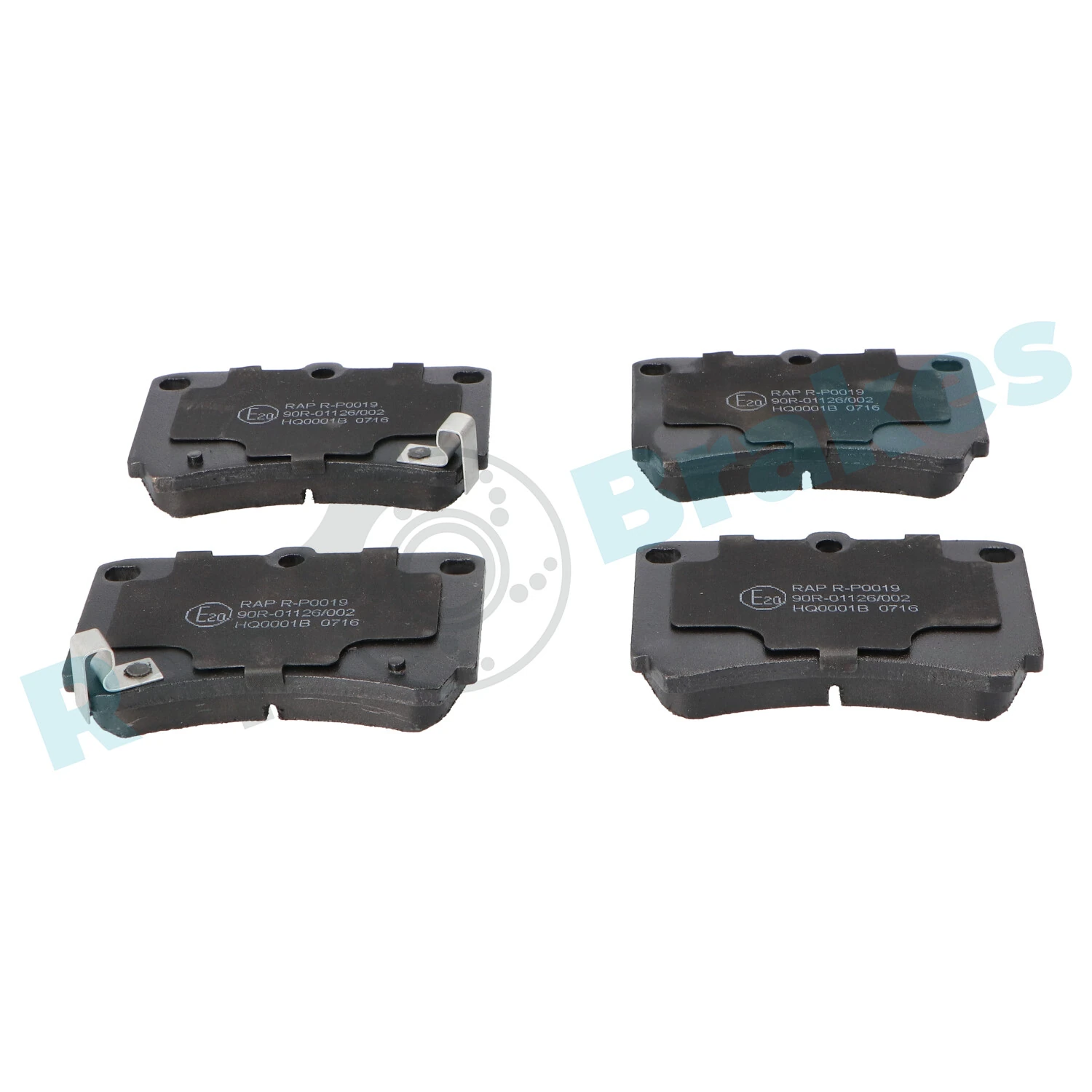 Brake Pad Set, disc brake R-P0019