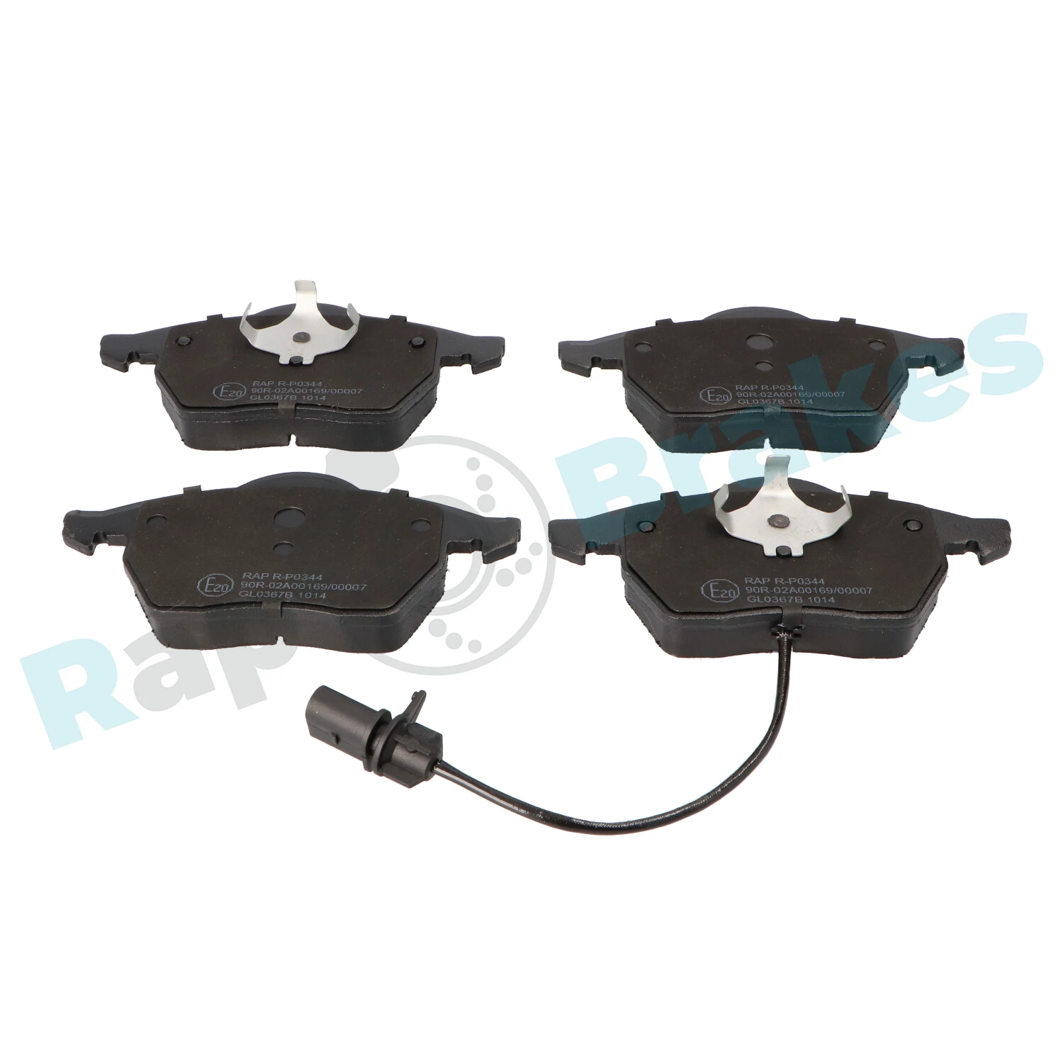 Brake Pad Set, disc brake R-P0344