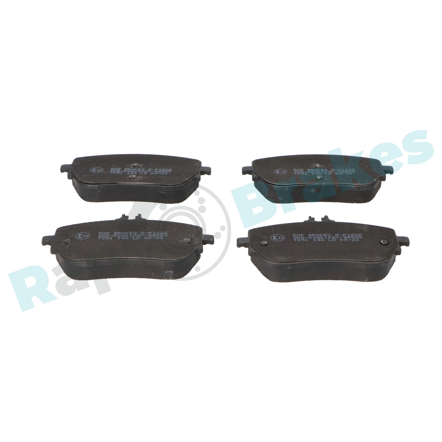 Brake Pad Set, disc brake R-P1626