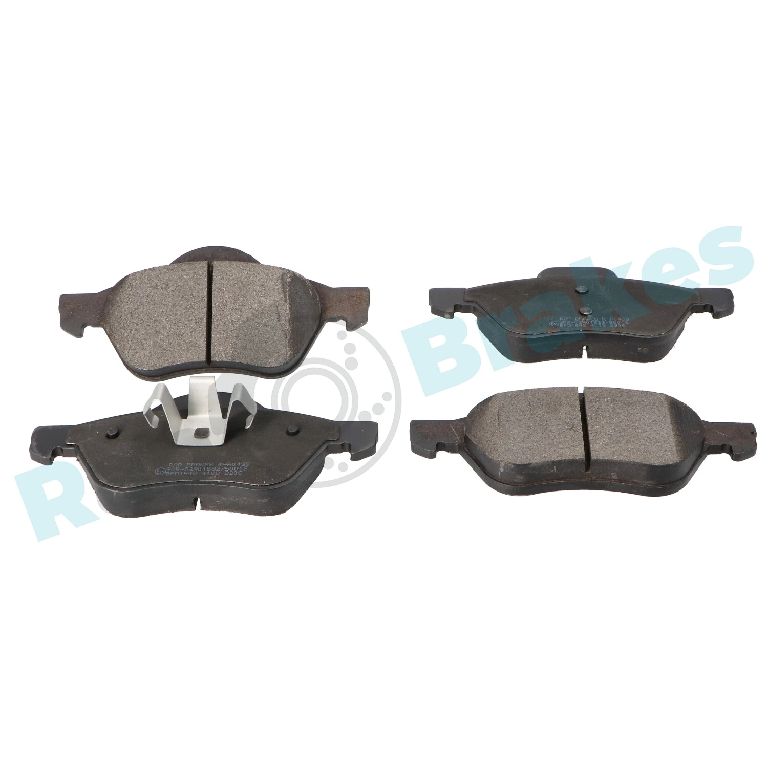 Brake Pad Set, disc brake R-P0433
