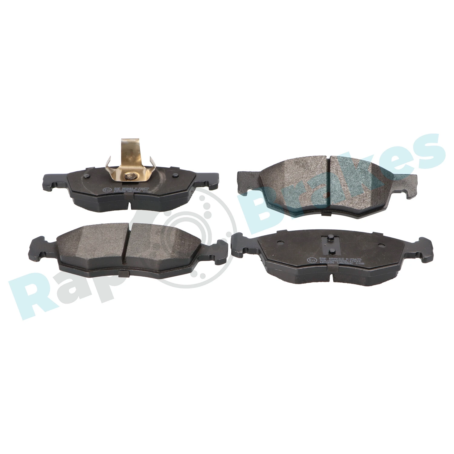 Brake Pad Set, disc brake R-P0475