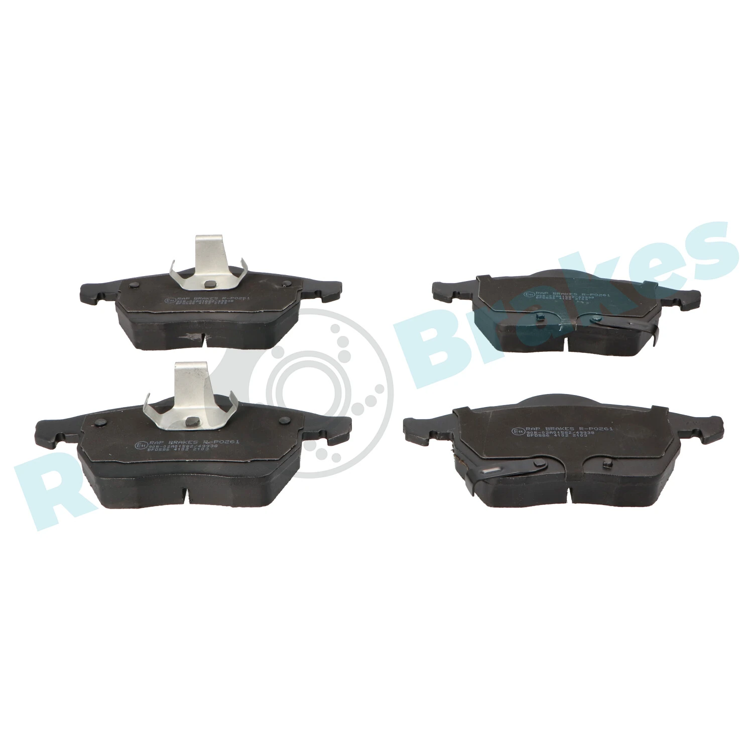 Brake Pad Set, disc brake R-P0261