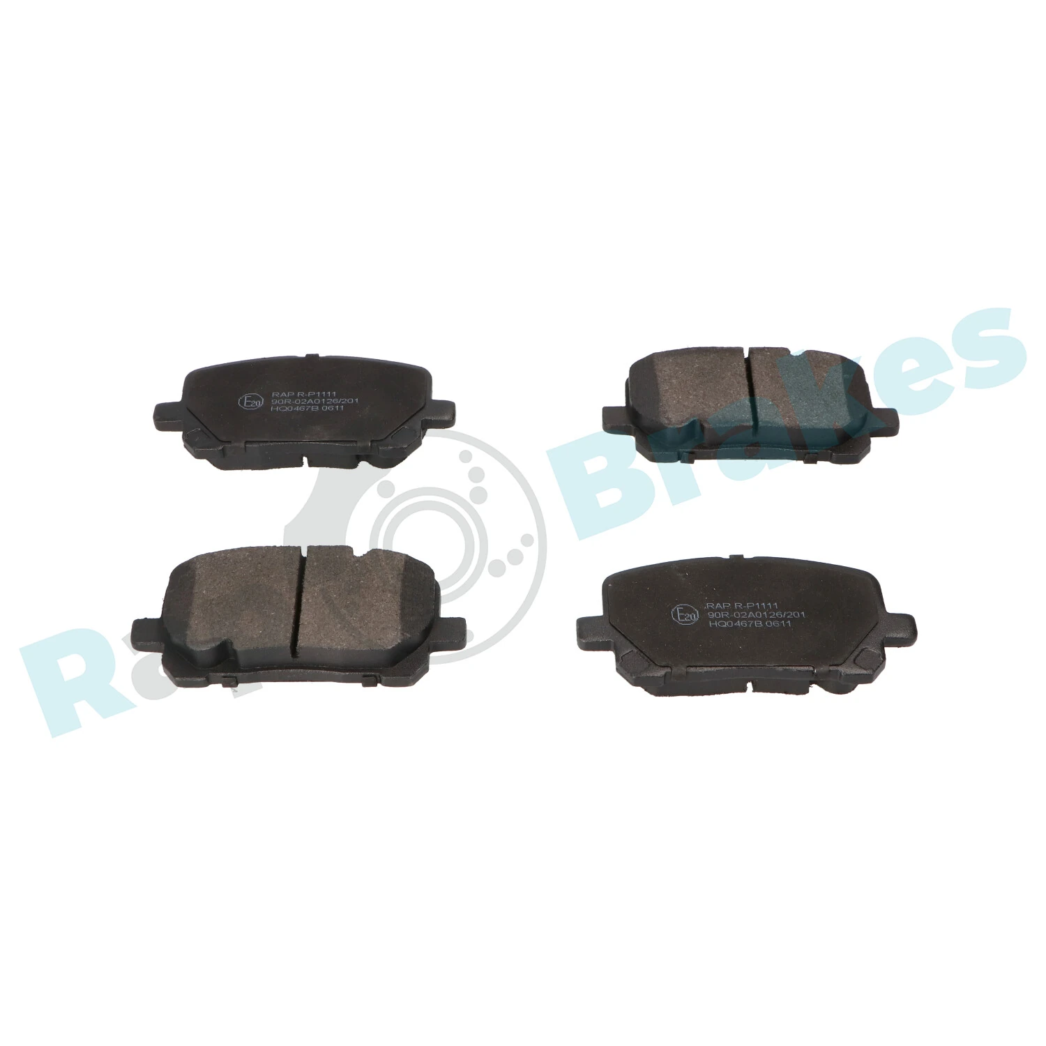 Brake Pad Set, disc brake R-P1111