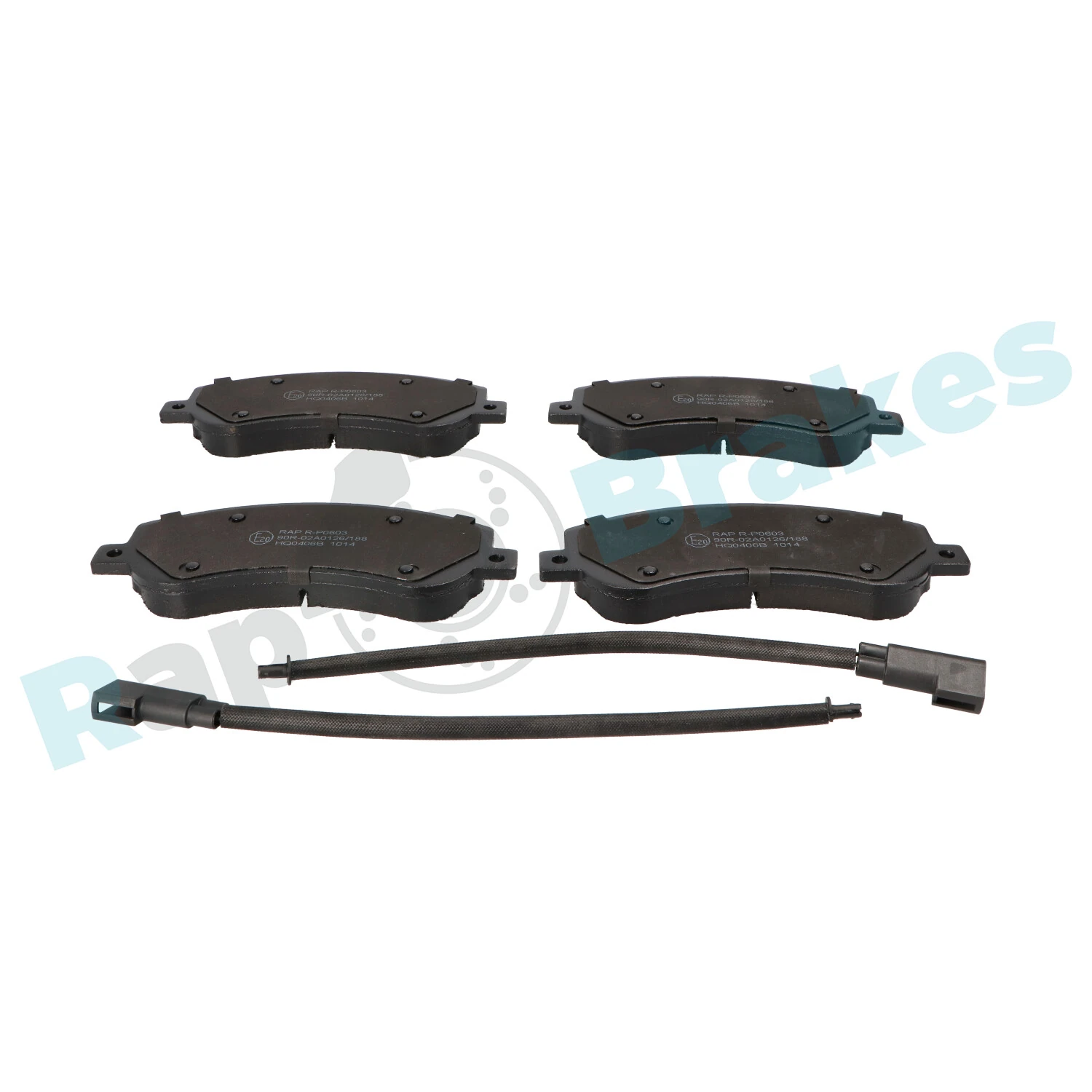Brake Pad Set, disc brake R-P0603