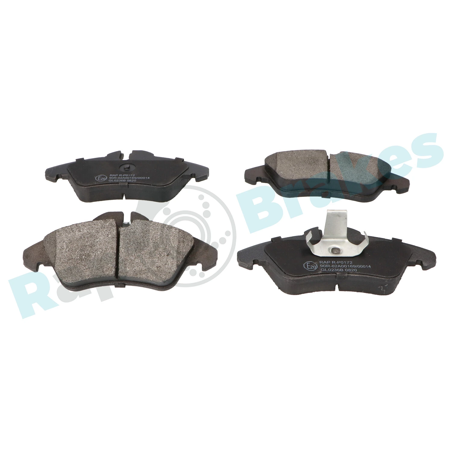 Brake Pad Set, disc brake R-P0172