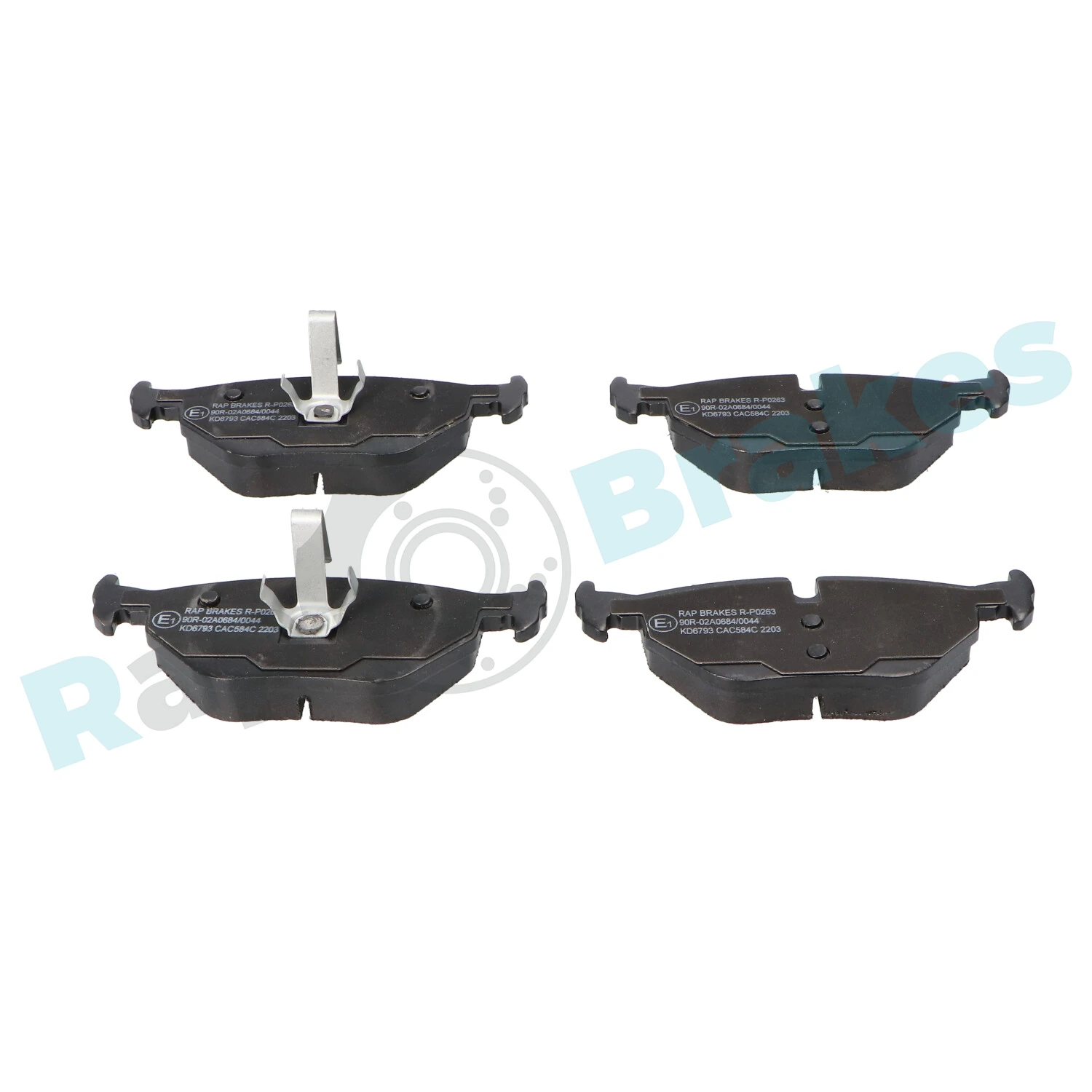 Brake Pad Set, disc brake R-P0263