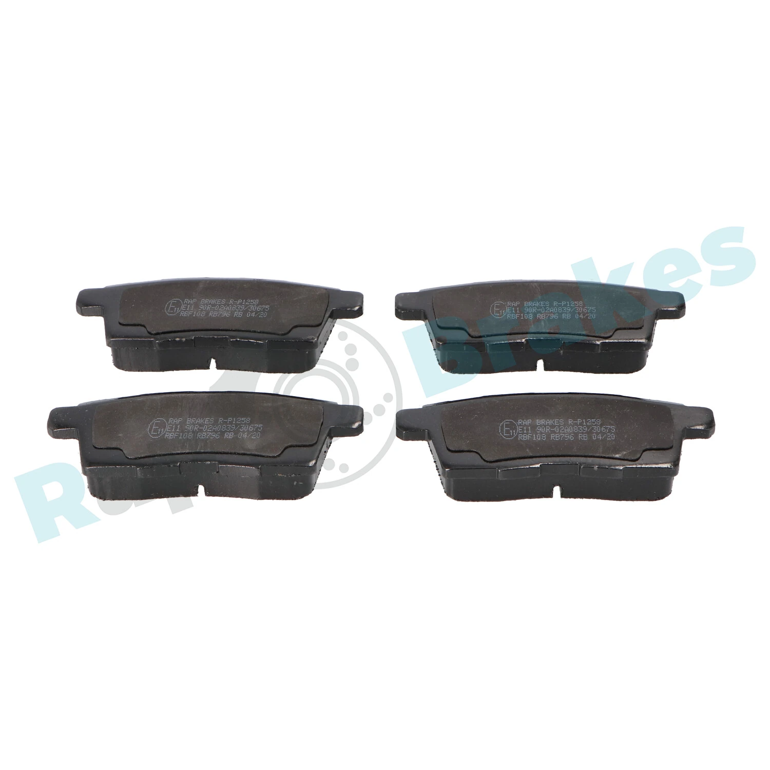 Brake Pad Set, disc brake R-P1258
