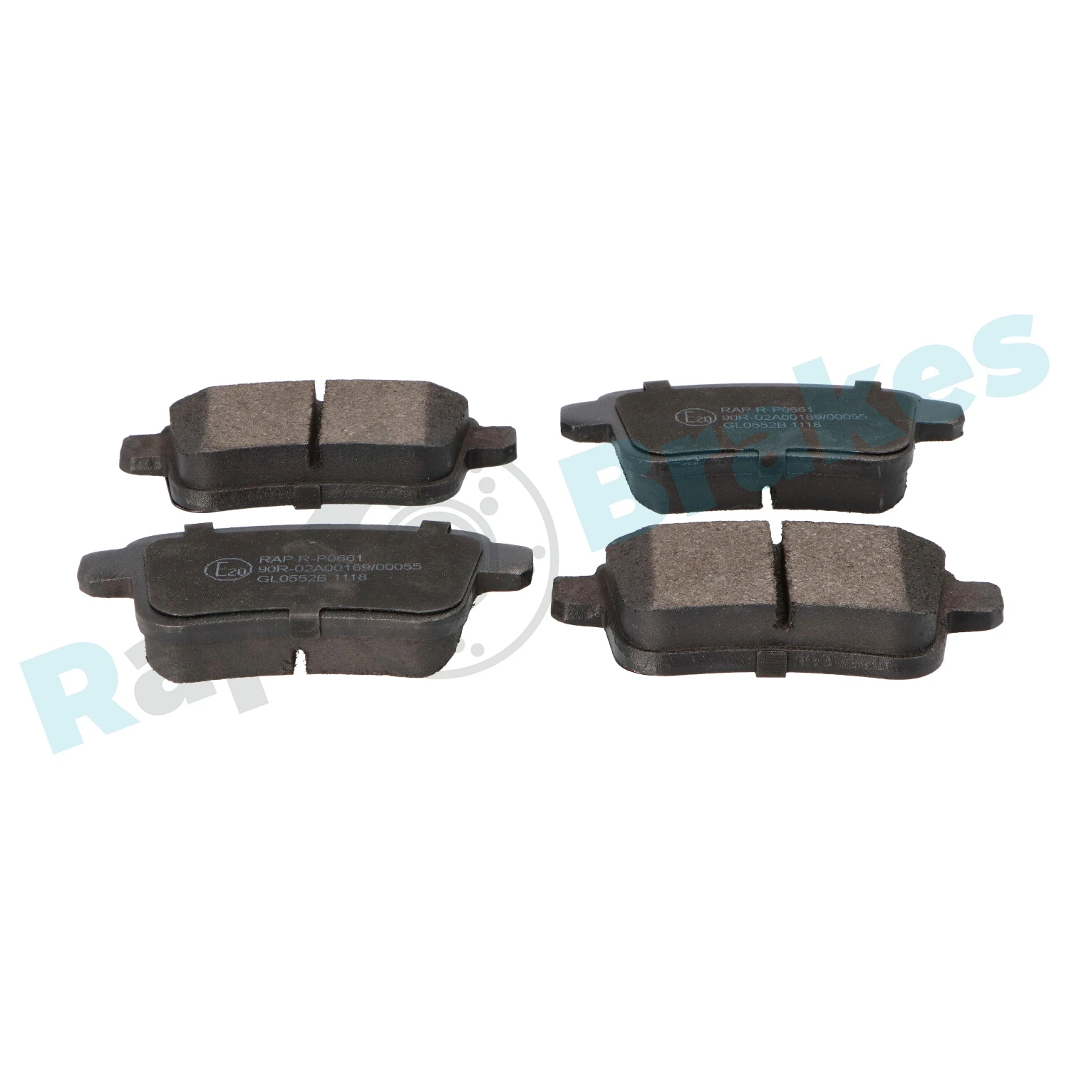 Brake Pad Set, disc brake R-P0661