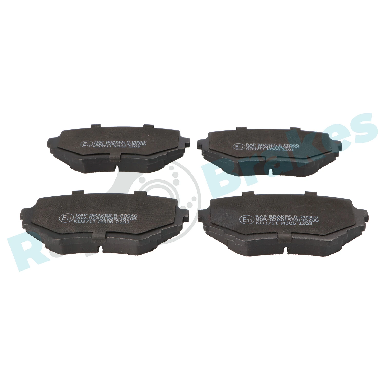 Brake Pad Set, disc brake R-P0960