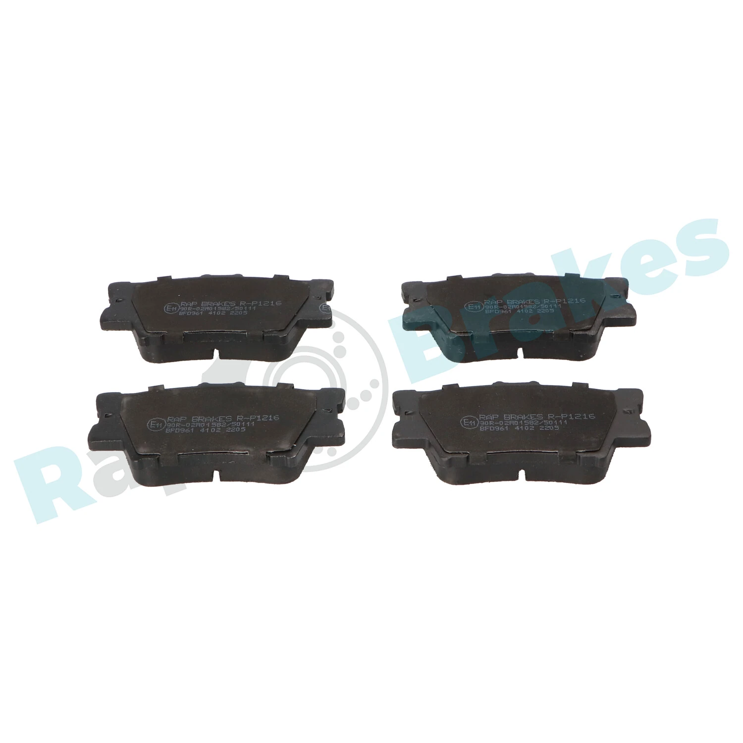 Brake Pad Set, disc brake R-P1216