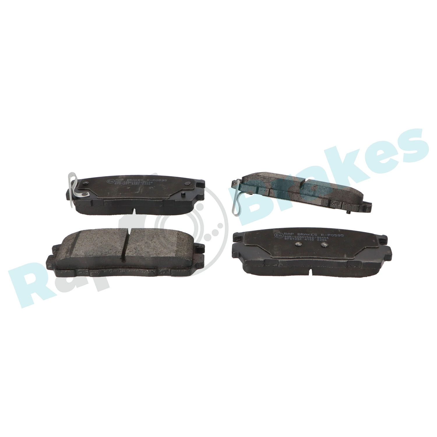 Set bantalan rem, rem cakram R-P0595