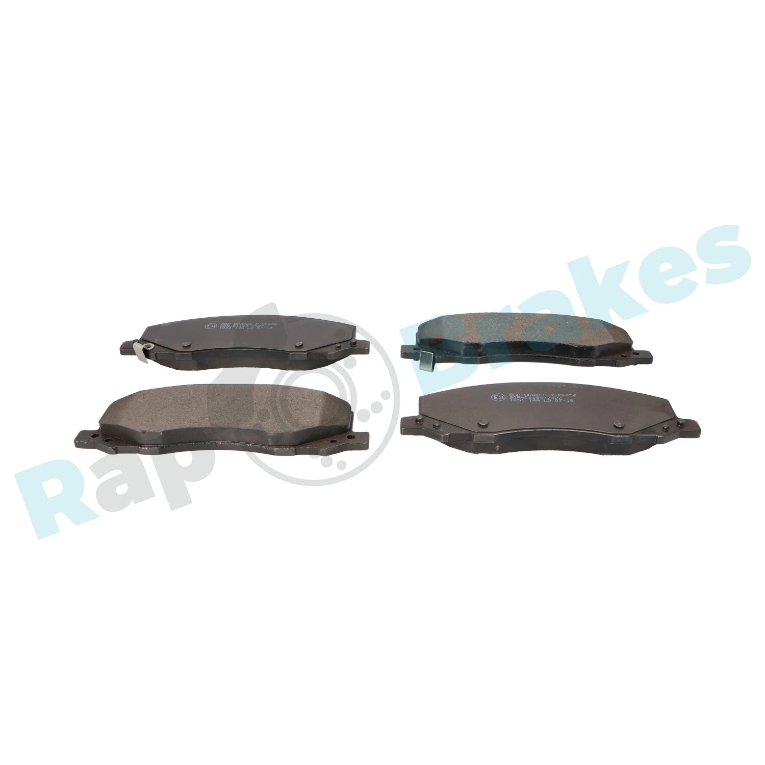 Brake Pad Set, disc brake R-P0656