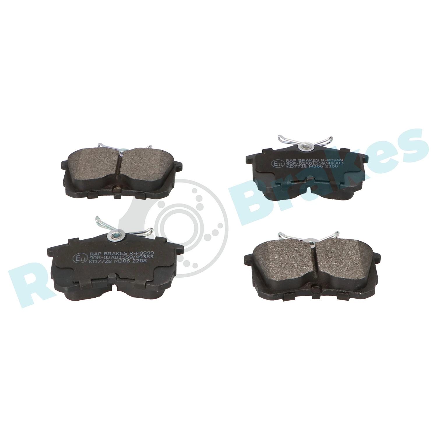 Brake Pad Set, disc brake R-P0999