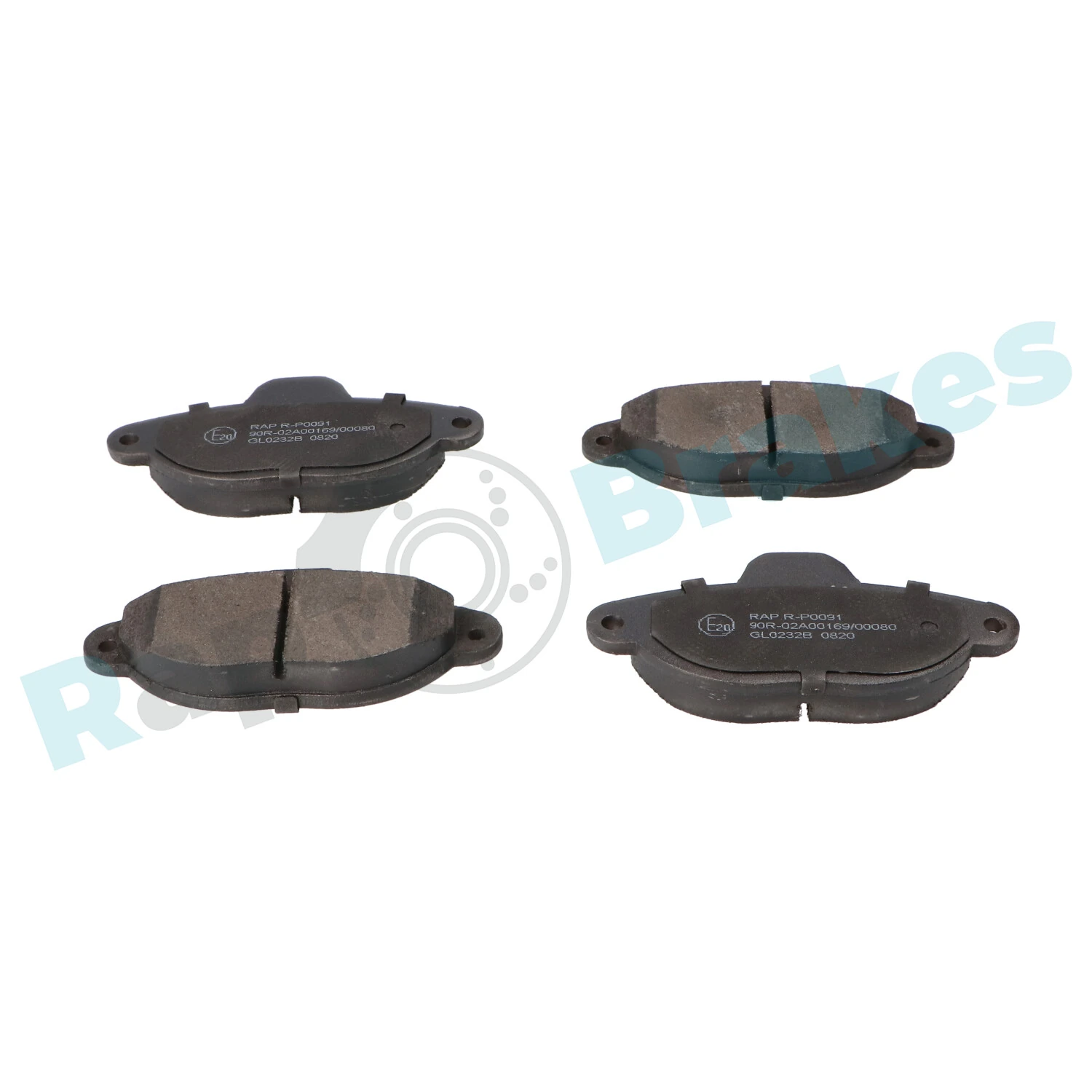 Brake Pad Set, disc brake R-P0091