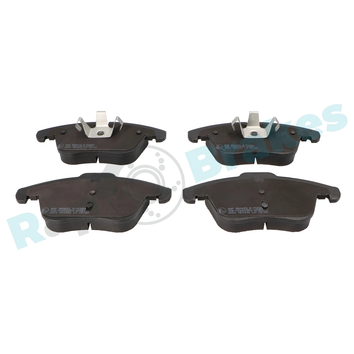 Brake Pad Set, disc brake R-P0584