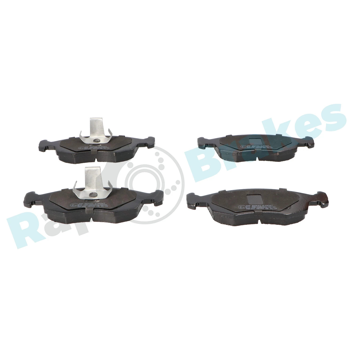 Brake Pad Set, disc brake R-P0347