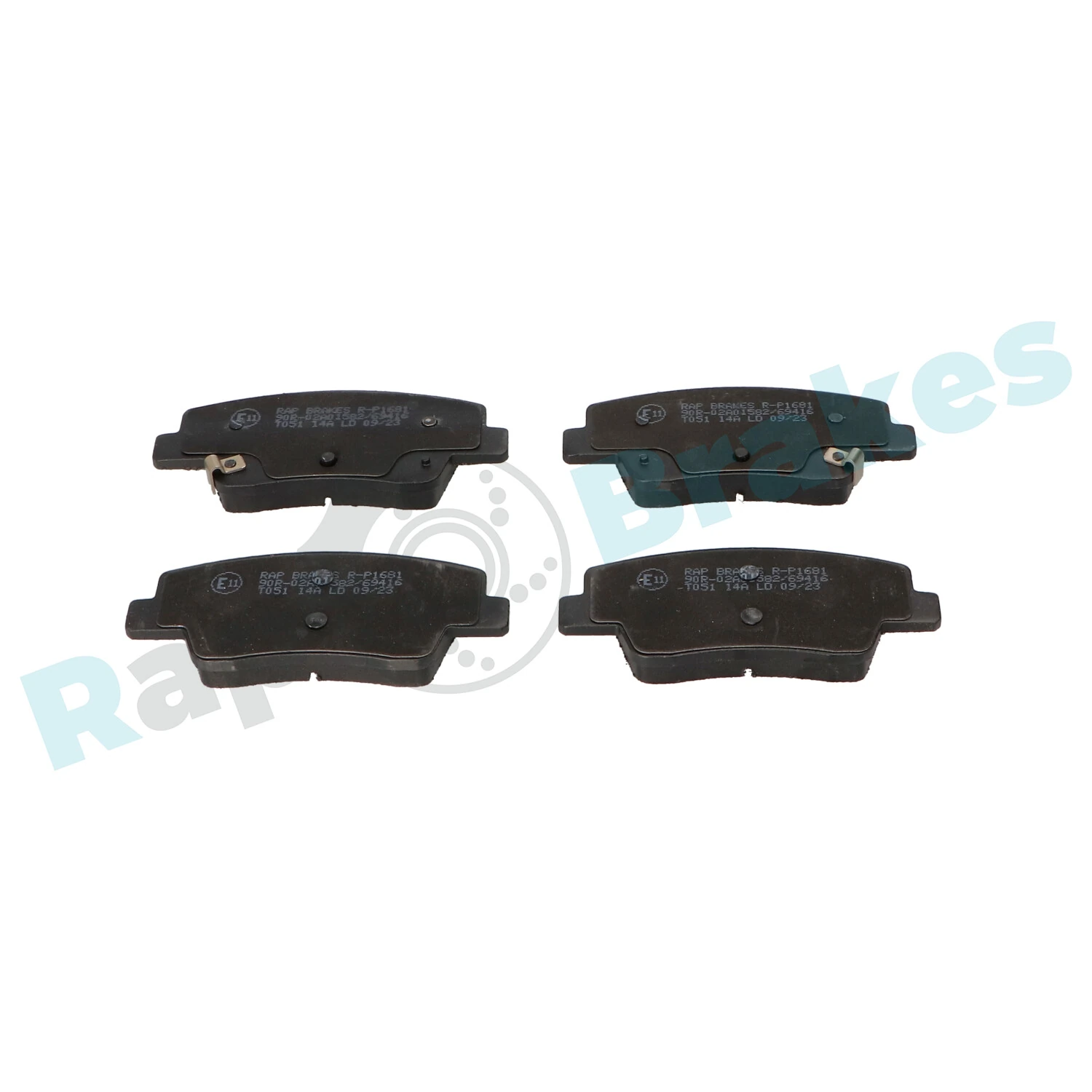 Brake Pad Set, disc brake R-P1681