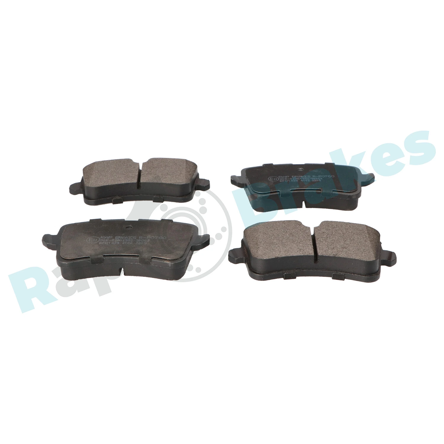 Brake Pad Set, disc brake R-P0760