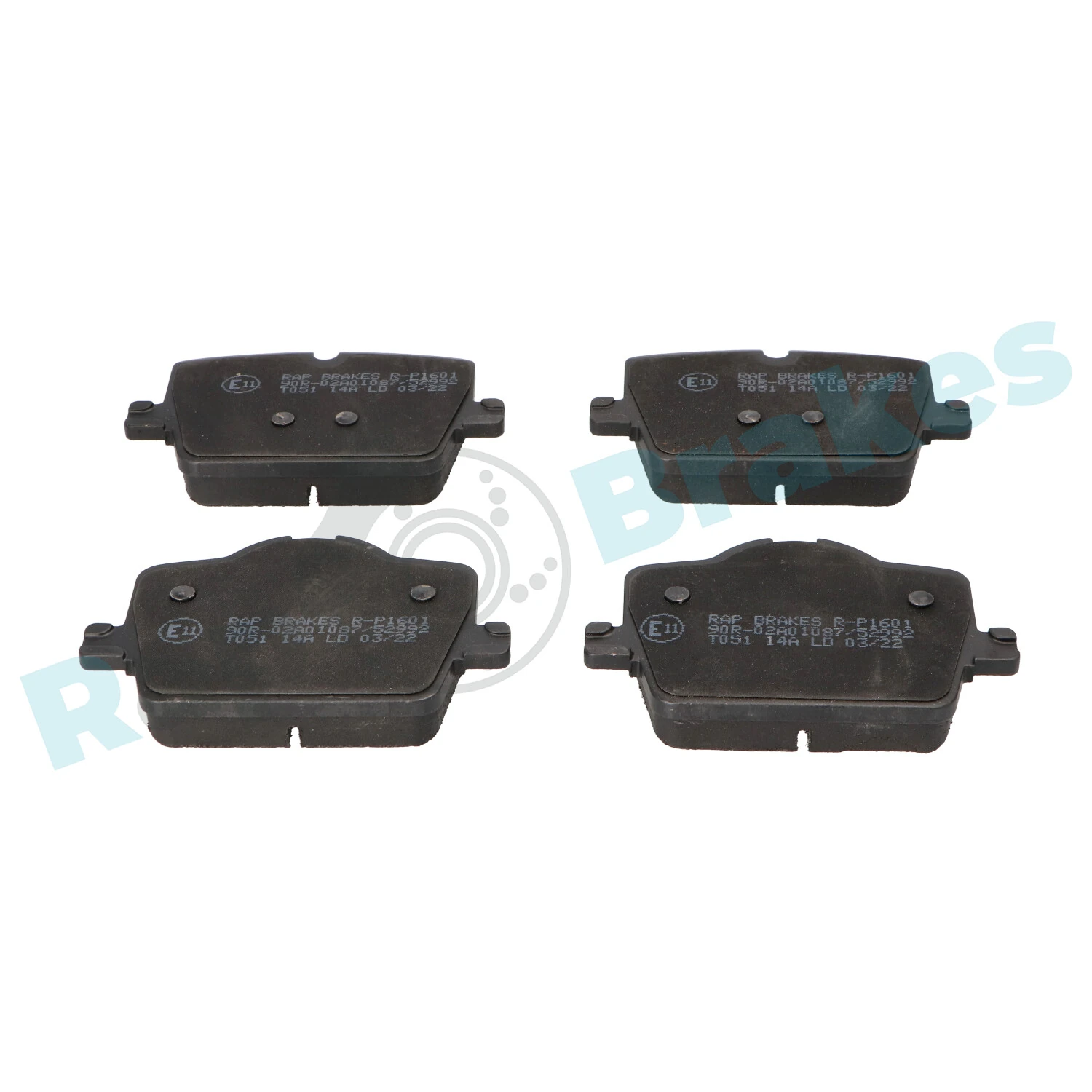 Brake Pad Set, disc brake R-P1601