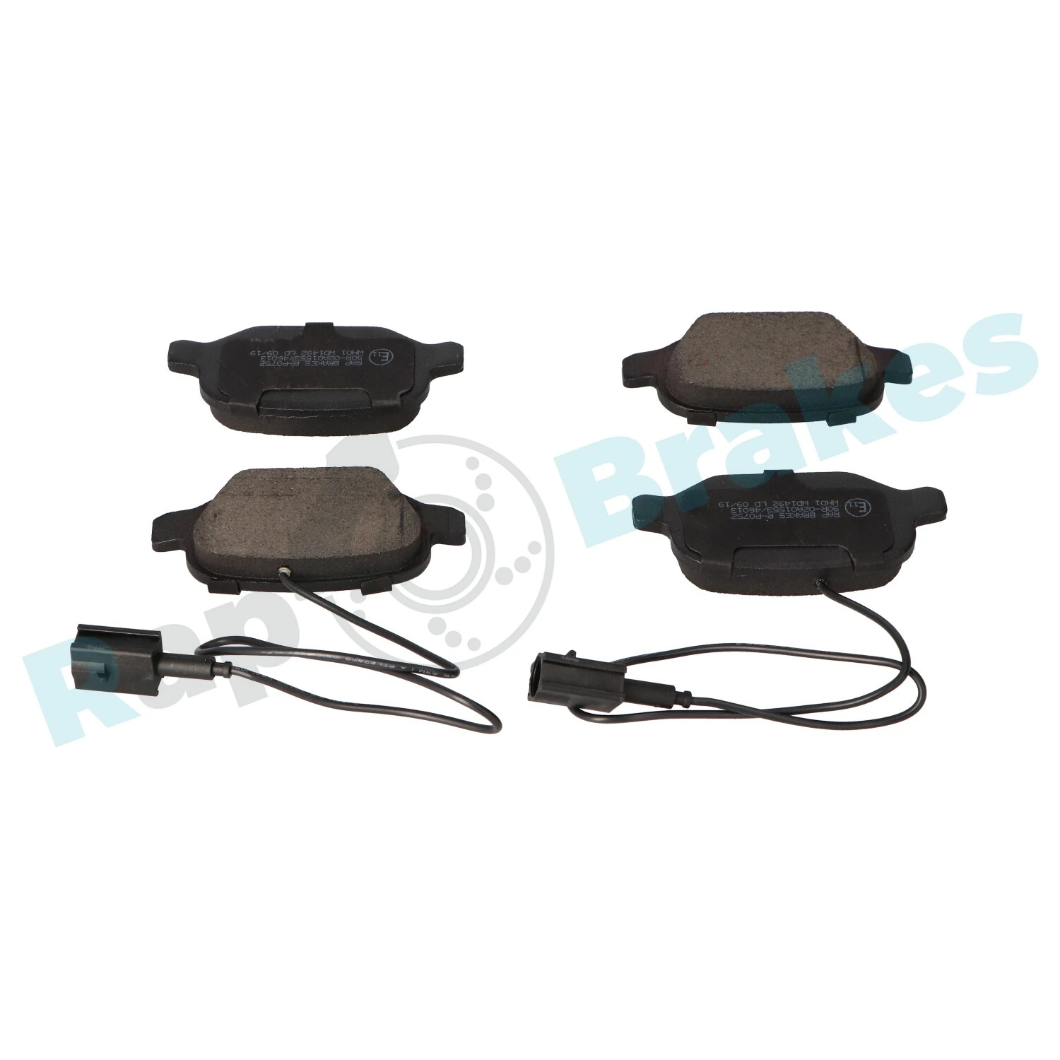 Brake Pad Set, disc brake R-P0752