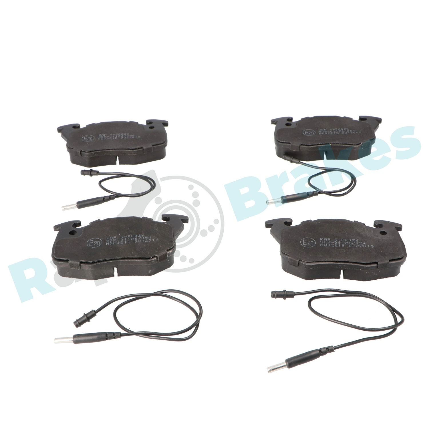 Brake Pad Set, disc brake R-P0260