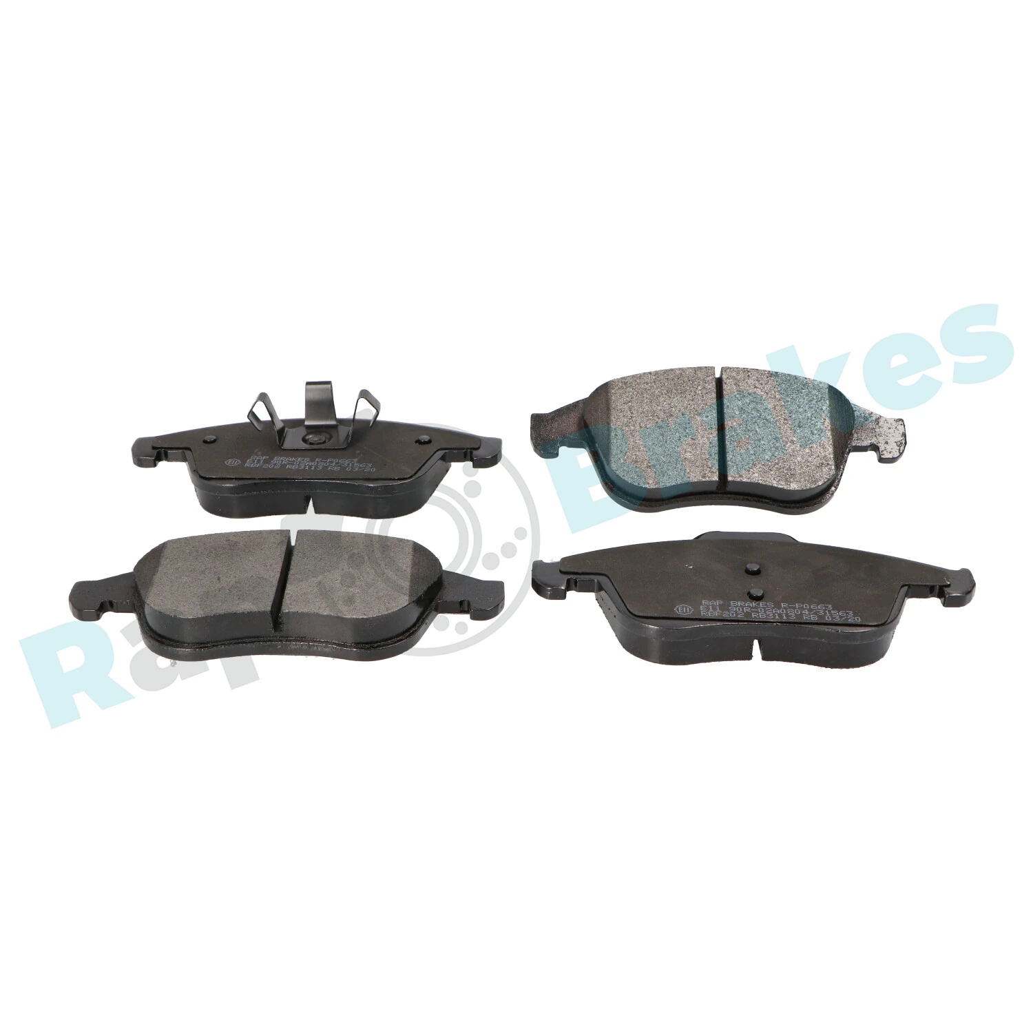 Brake Pad Set, disc brake R-P0663