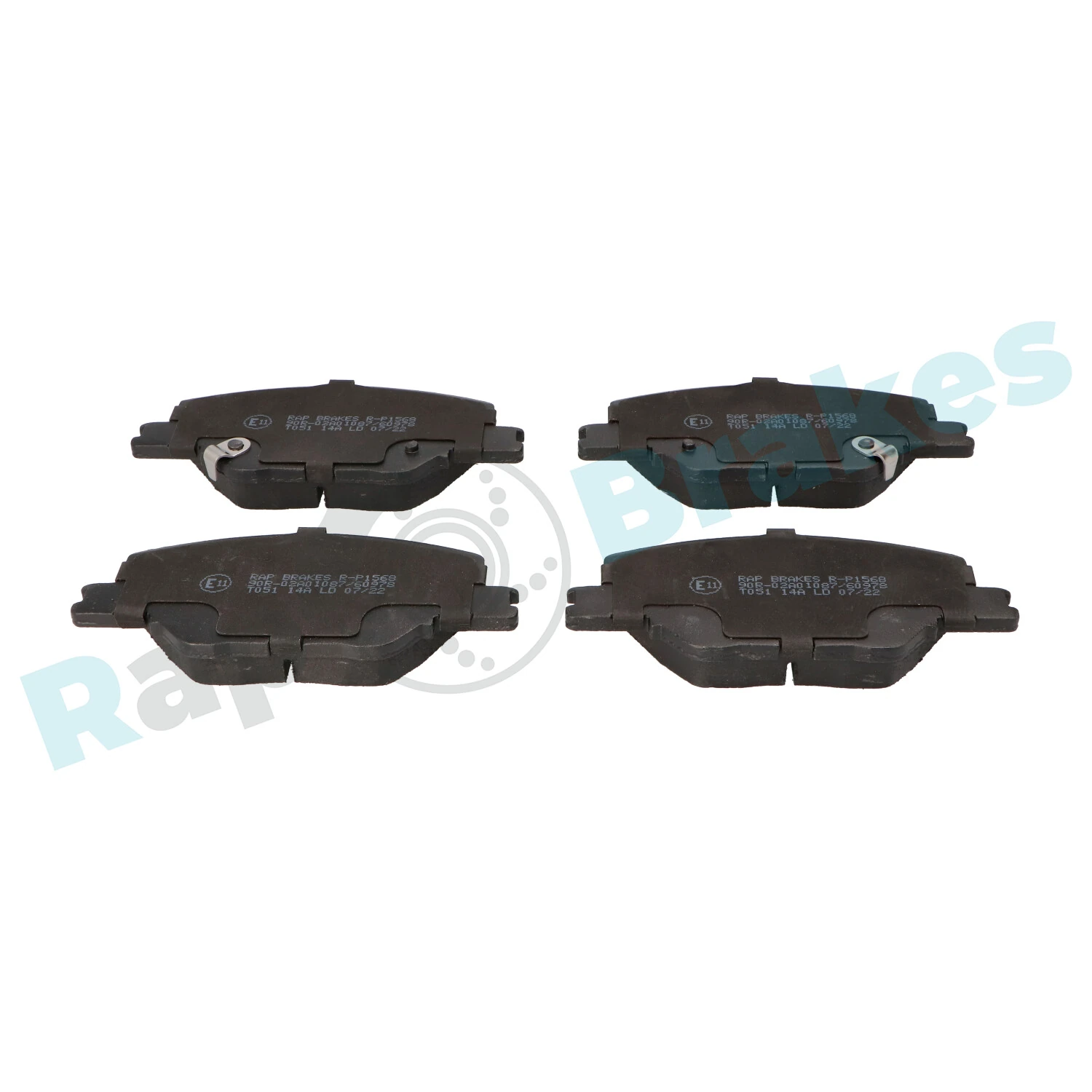 Brake Pad Set, disc brake R-P1568