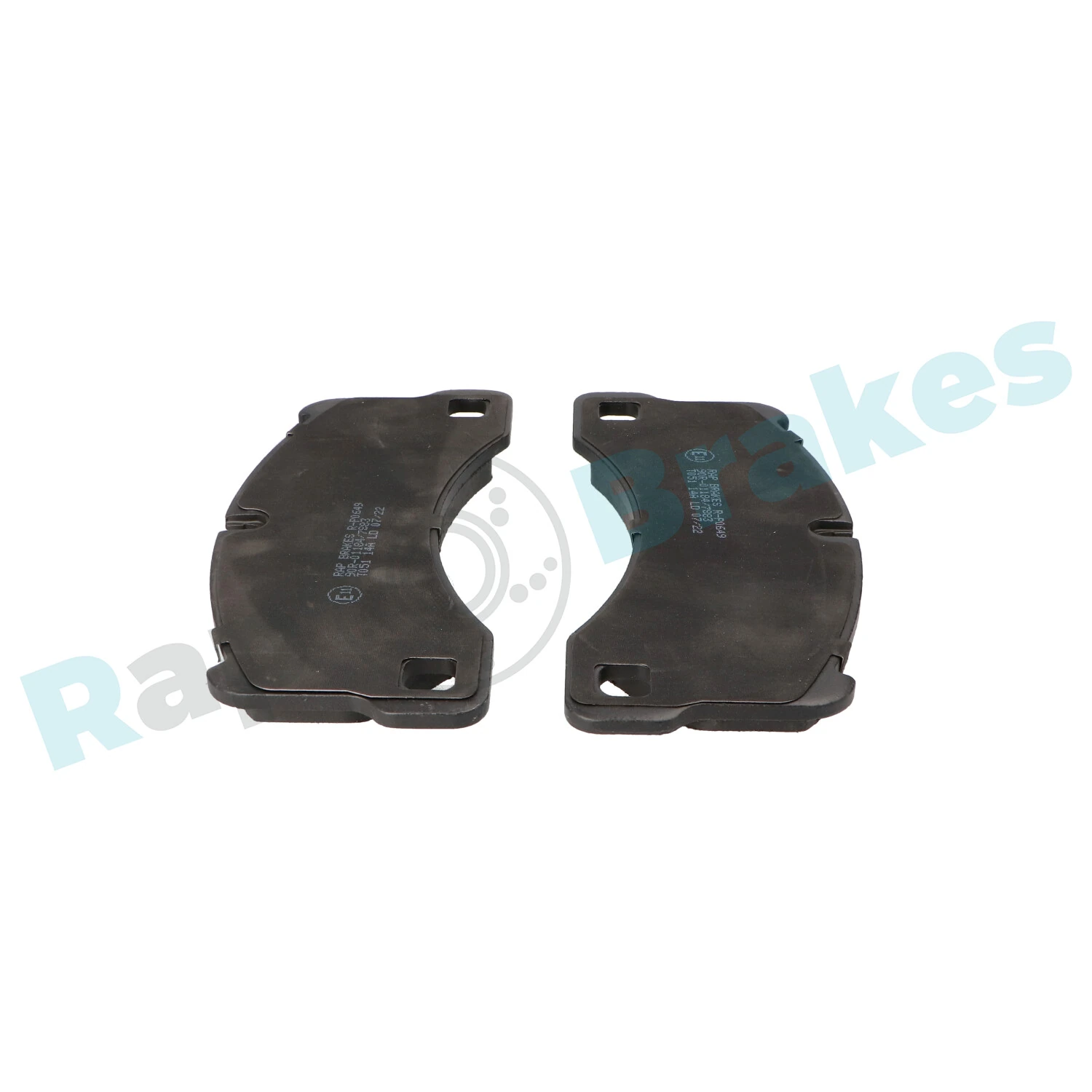 Bremsbelagsatz, Scheibenbremse R-P0649