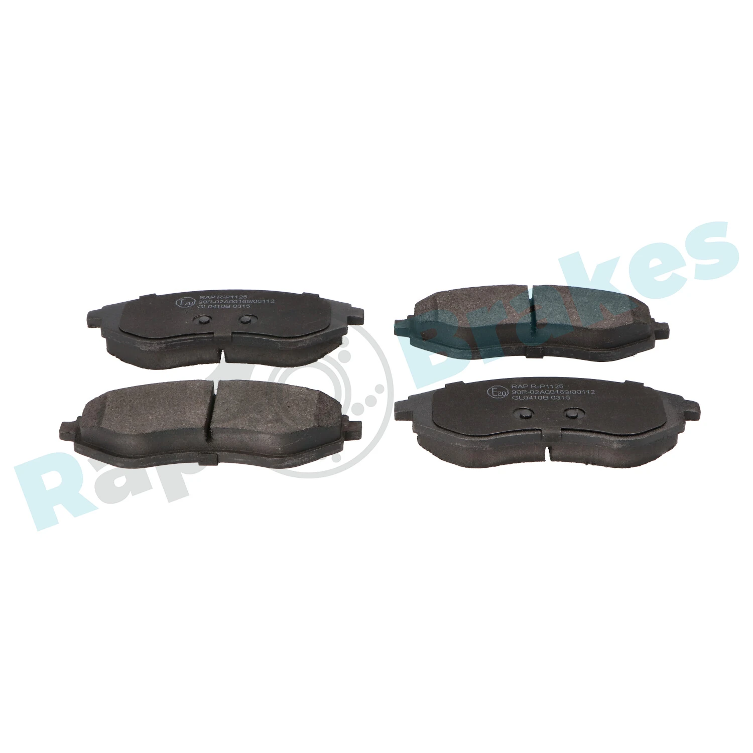 Brake Pad Set, disc brake R-P1125