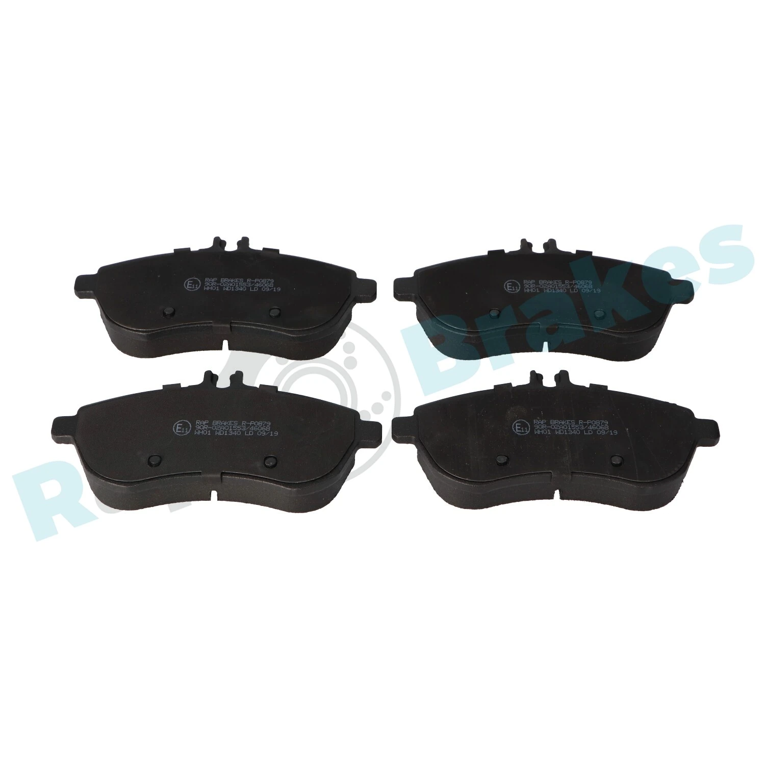 Brake Pad Set, disc brake R-P0879