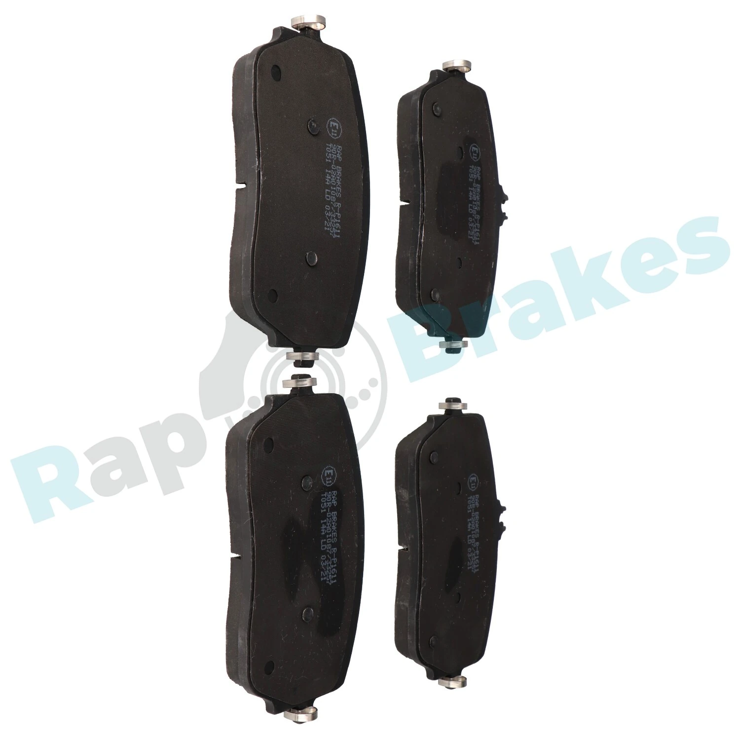 Brake Pad Set, disc brake R-P1611