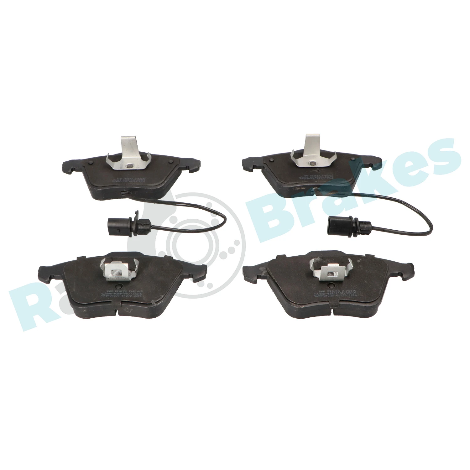 Brake Pad Set, disc brake R-P0445