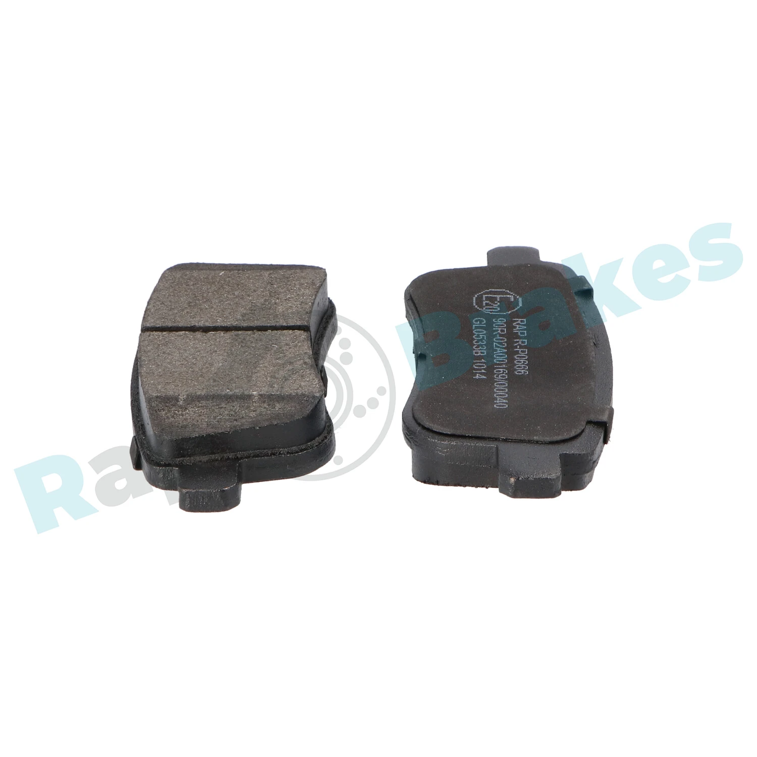Brake Pad Set, disc brake R-P0666