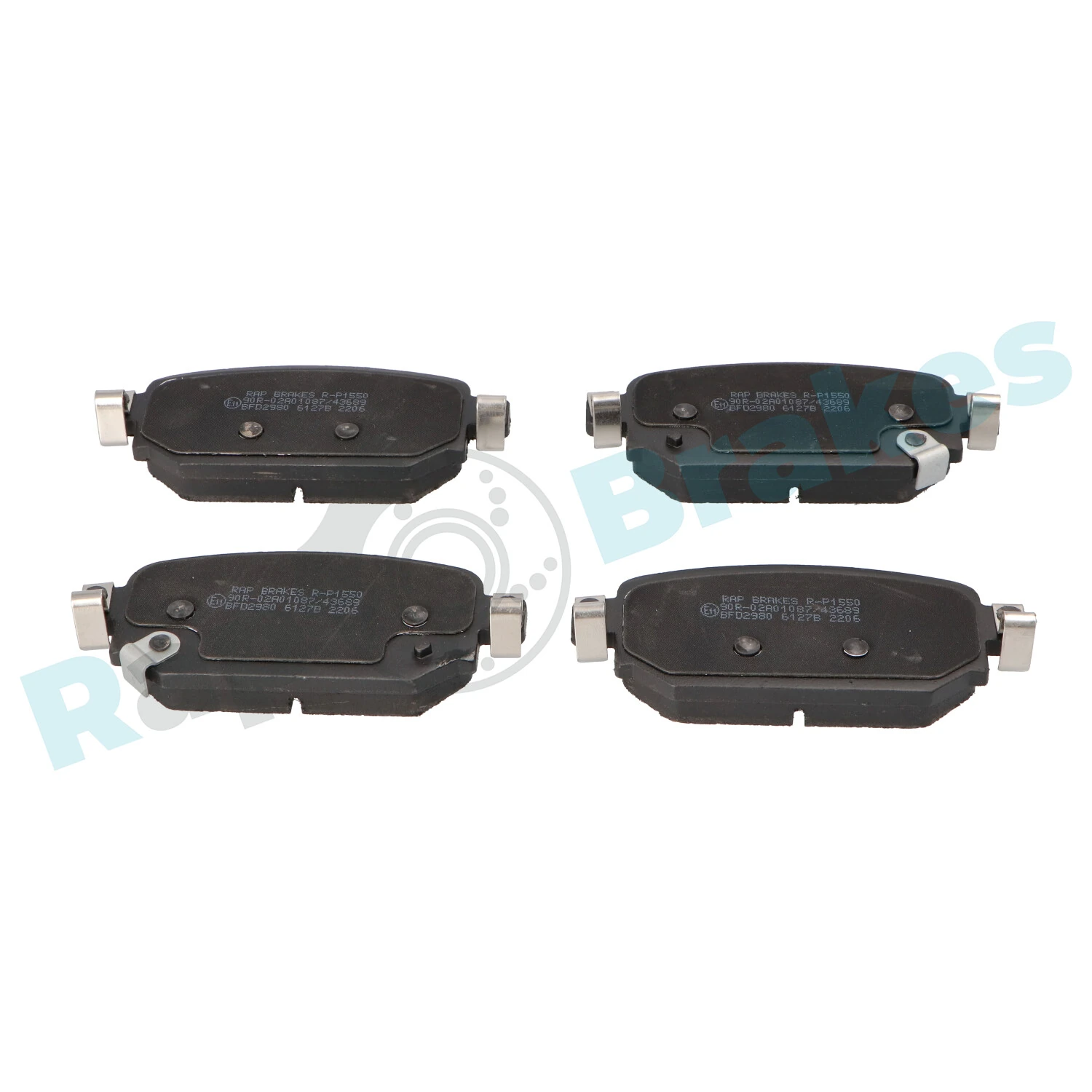 Brake Pad Set, disc brake R-P1550