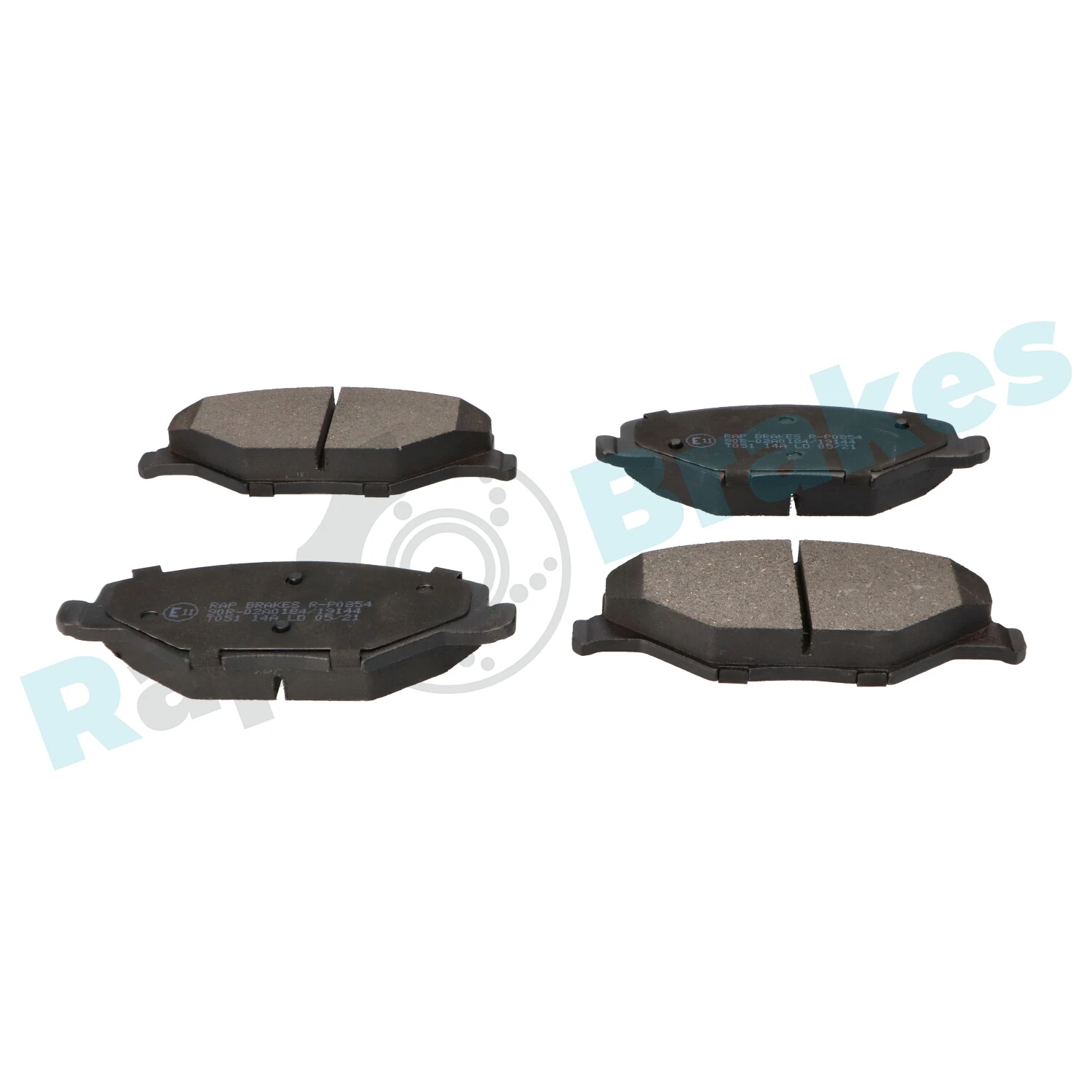 Brake Pad Set, disc brake R-P0854