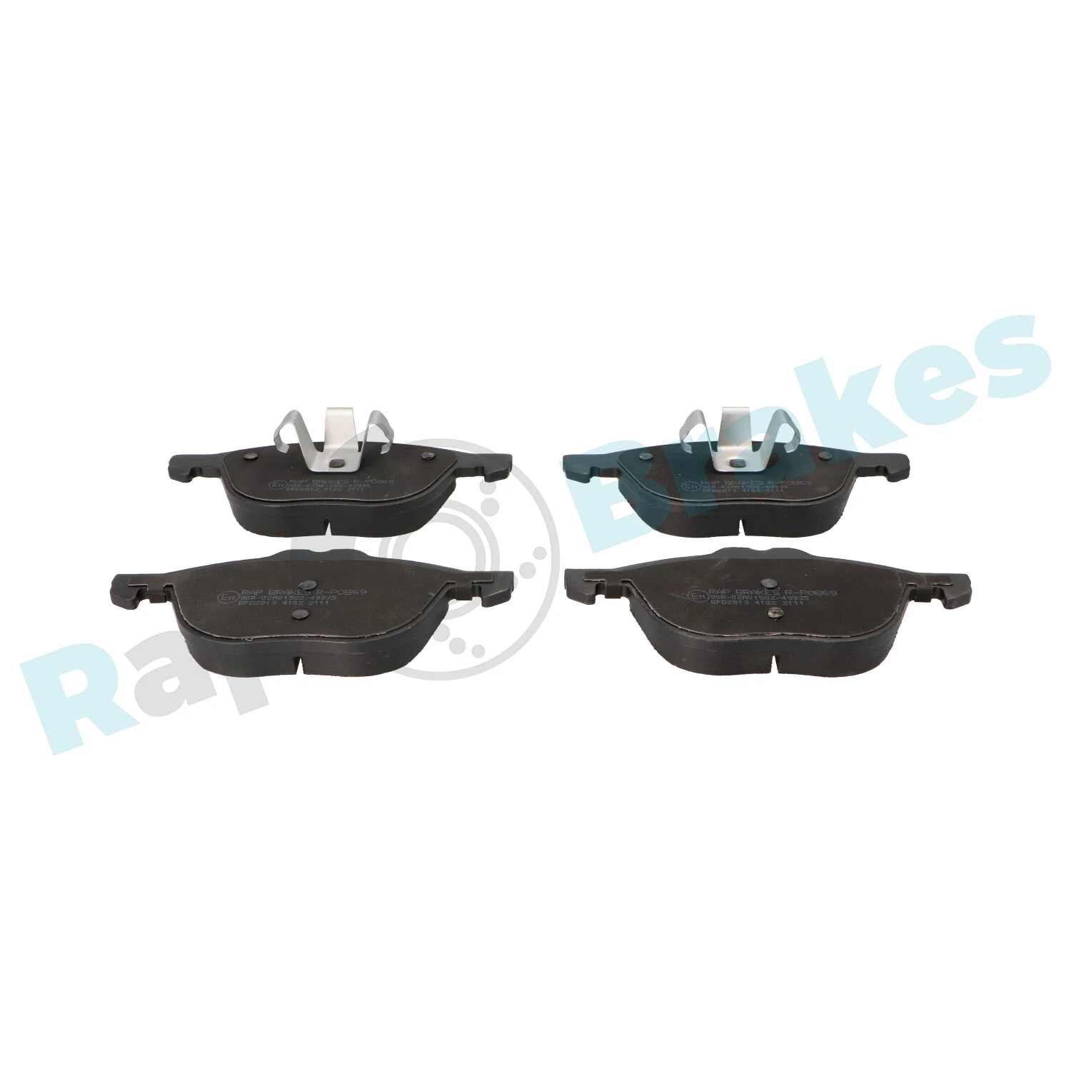 Brake Pad Set, disc brake R-P0869