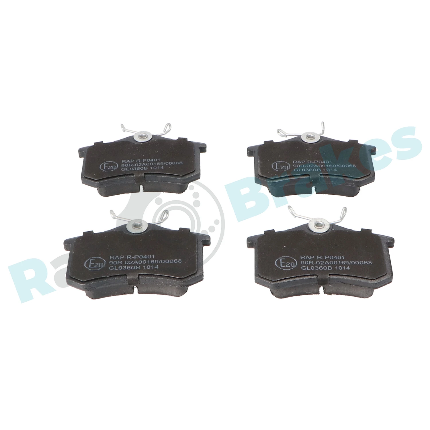 Brake Pad Set, disc brake R-P0401