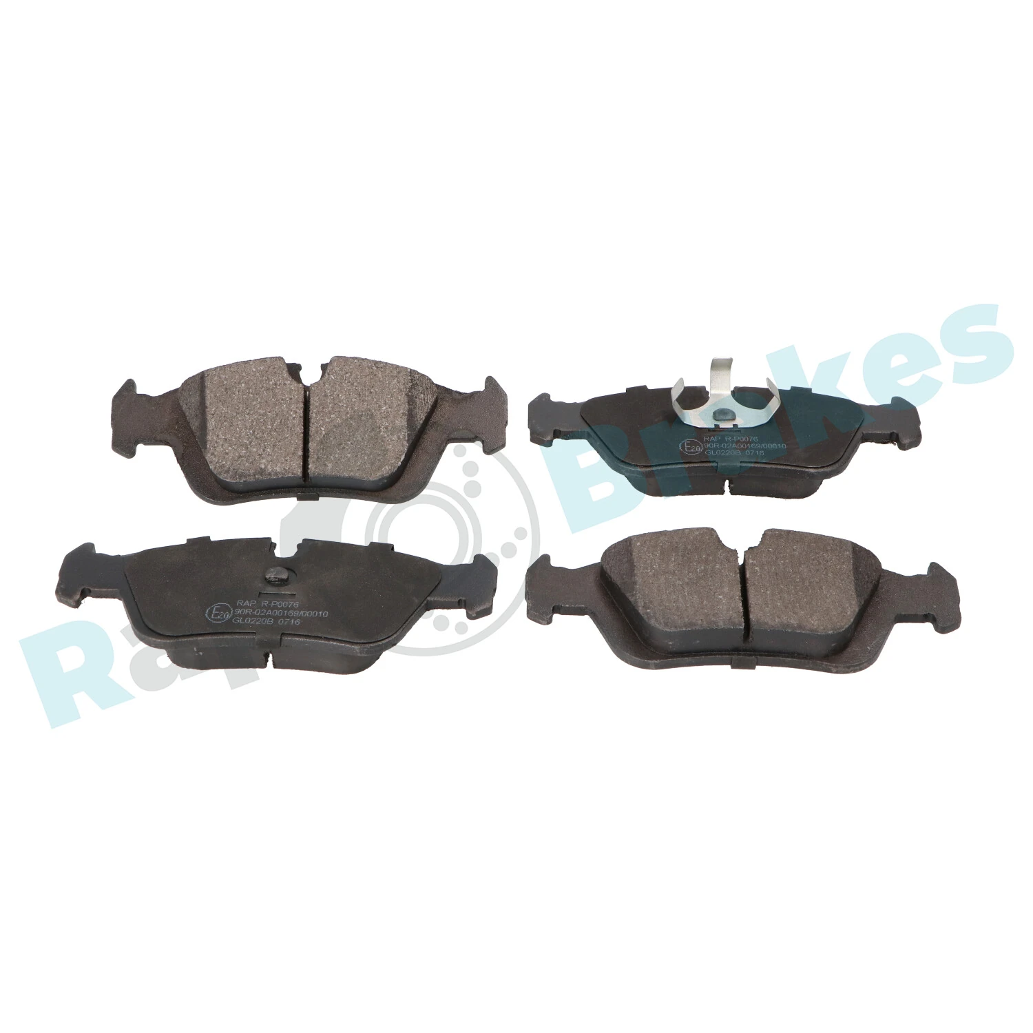 Brake Pad Set, disc brake R-P0076