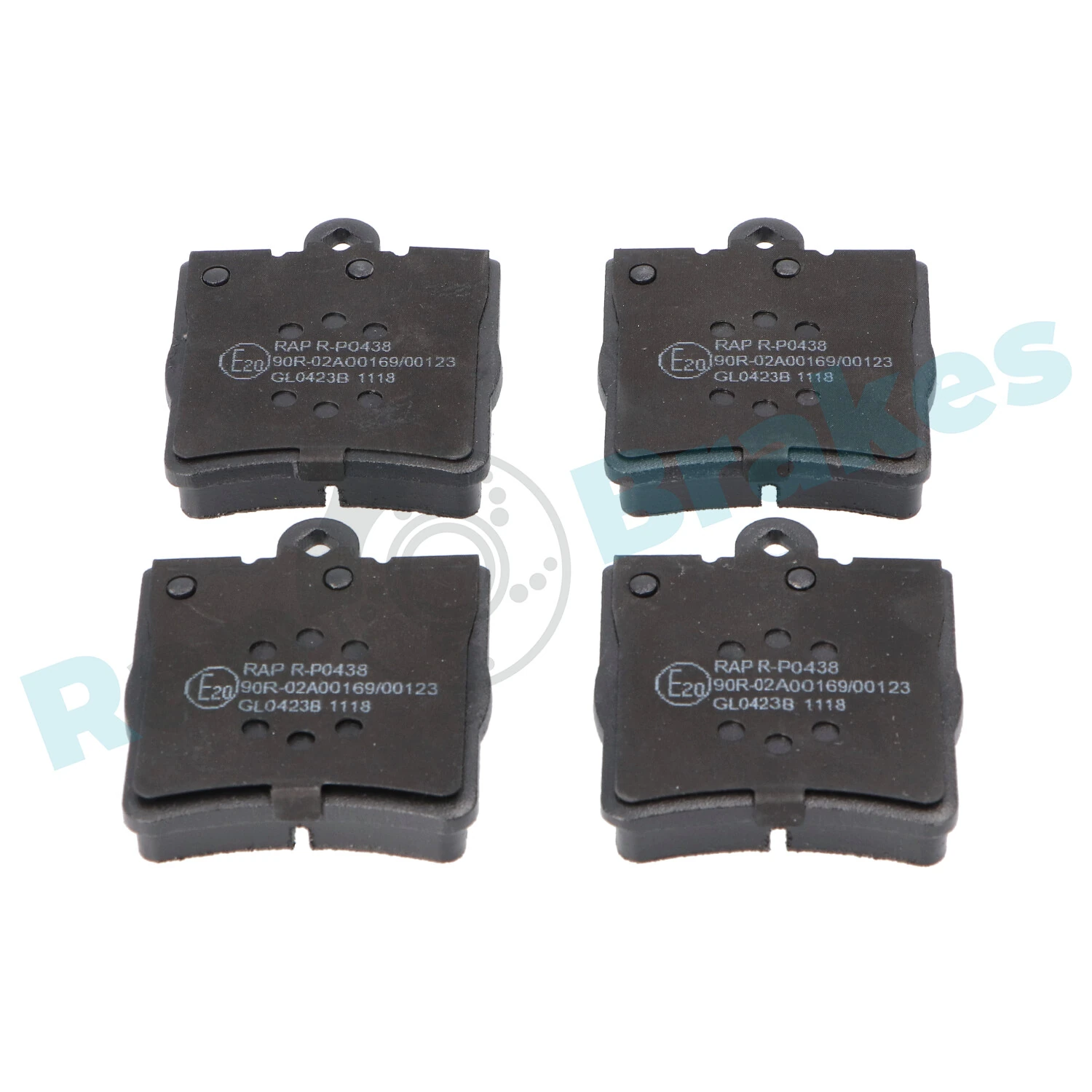 Brake Pad Set, disc brake R-P0438