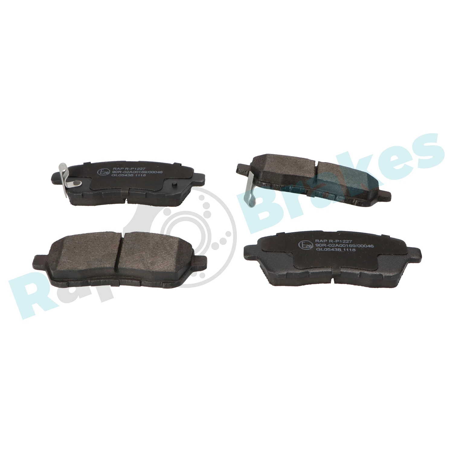 Brake Pad Set, disc brake R-P1227