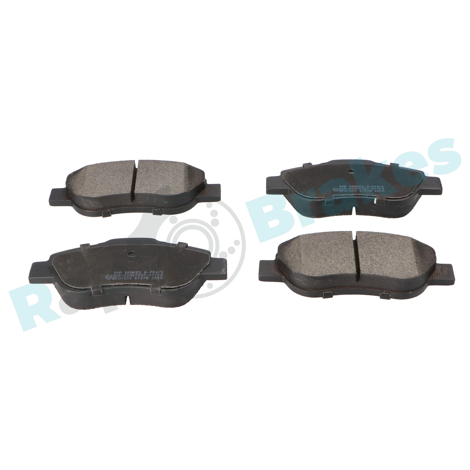 Brake Pad Set, disc brake R-P0476