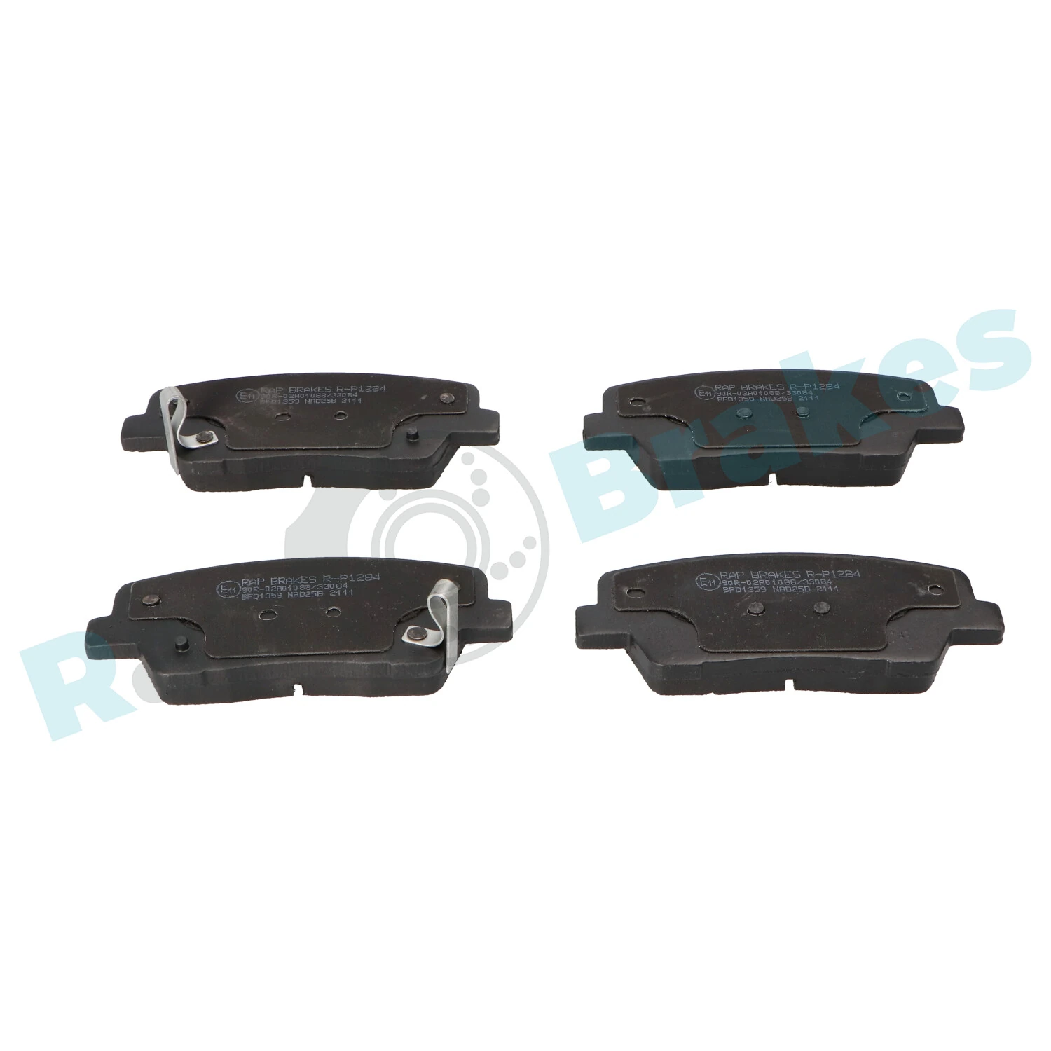 Brake Pad Set, disc brake R-P1284