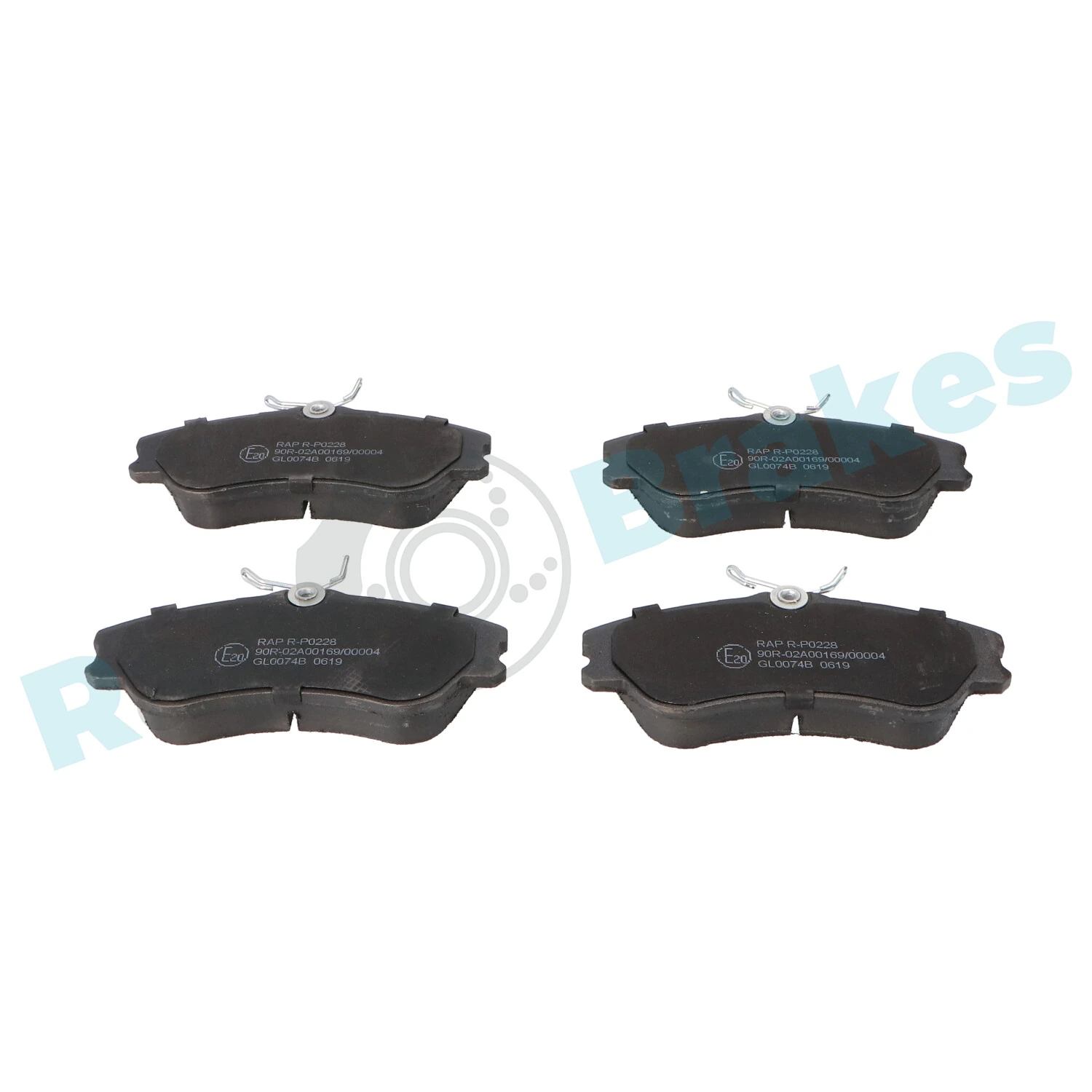 Brake Pad Set, disc brake R-P0228