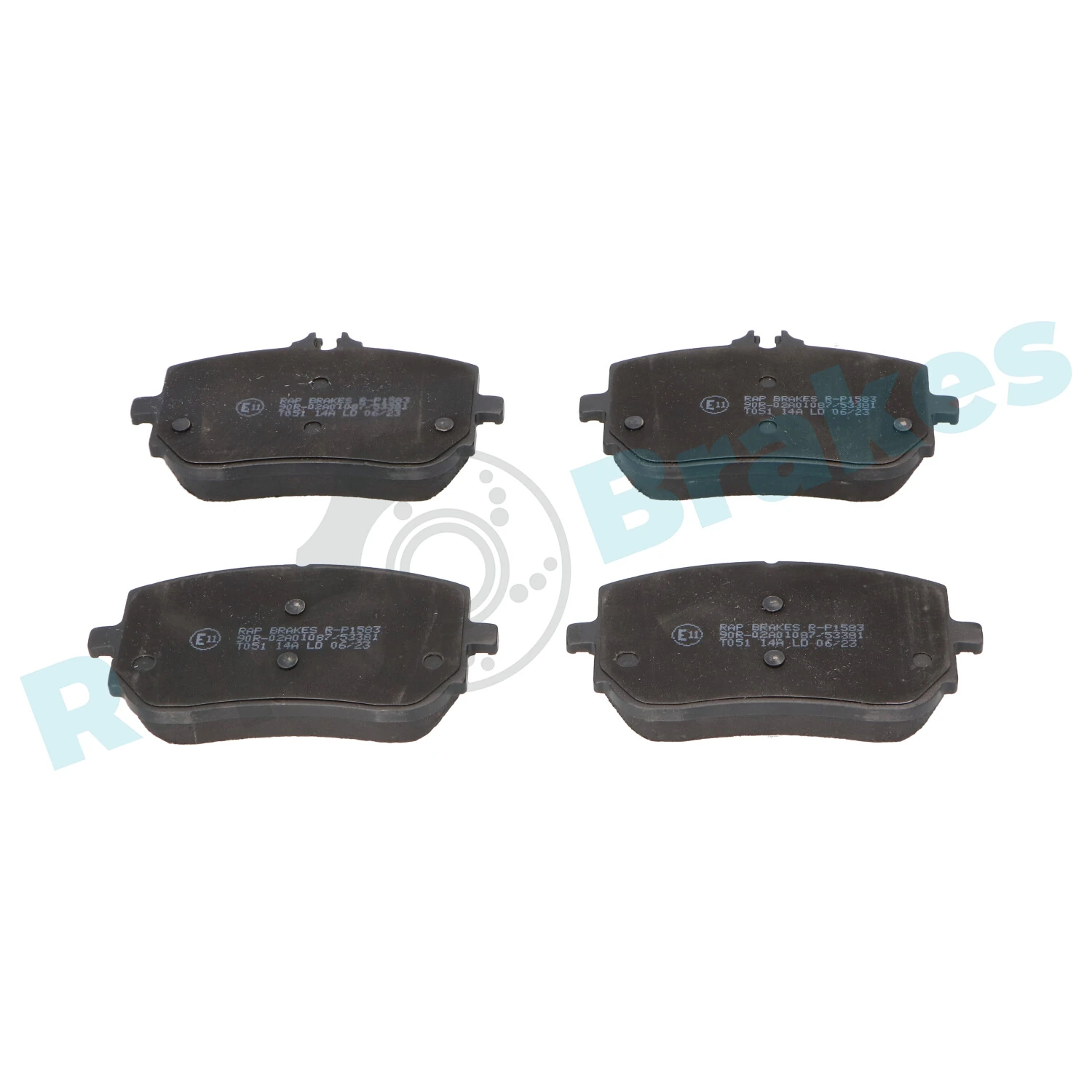 Brake Pad Set, disc brake R-P1583