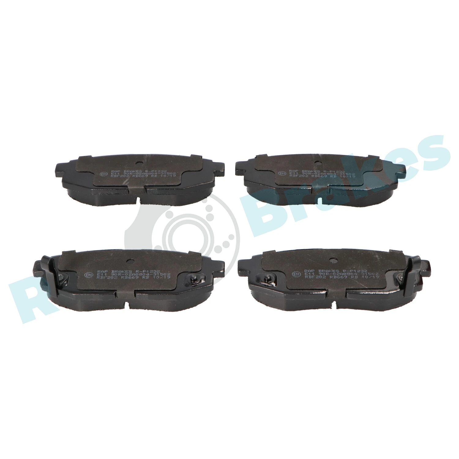 Brake Pad Set, disc brake R-P1232